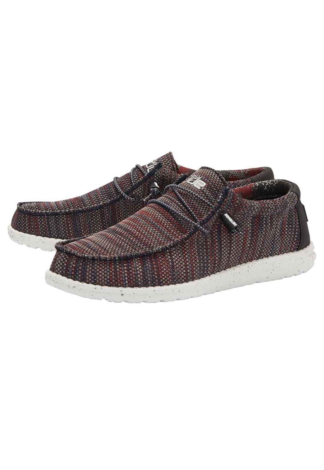 Zapato Wally Sox  Gargoyle Red HeyDude-1