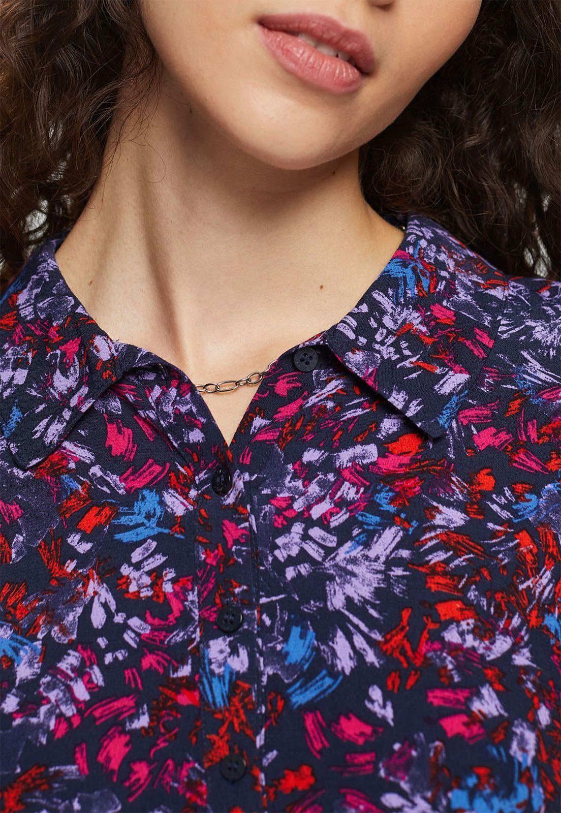 Blusa Estampada Mujer Esprit Multicolor-2