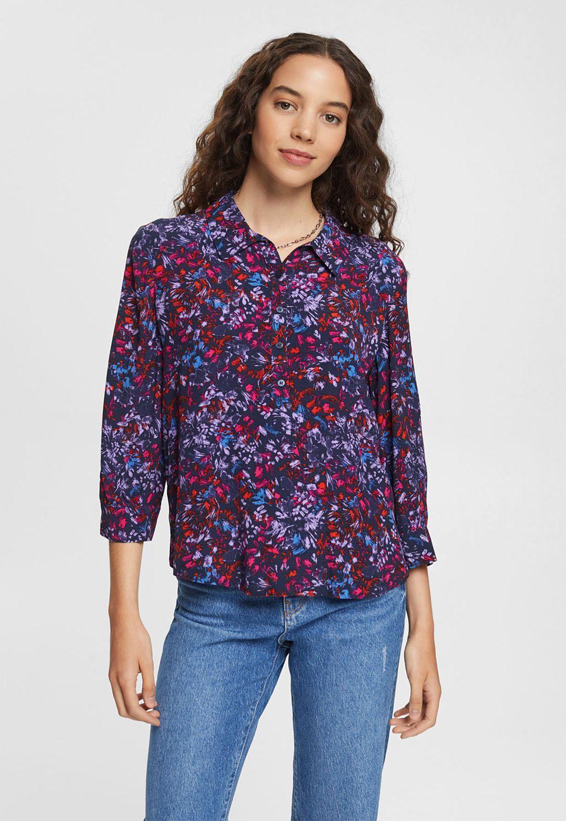 Blusa Estampada Mujer Esprit Multicolor-0