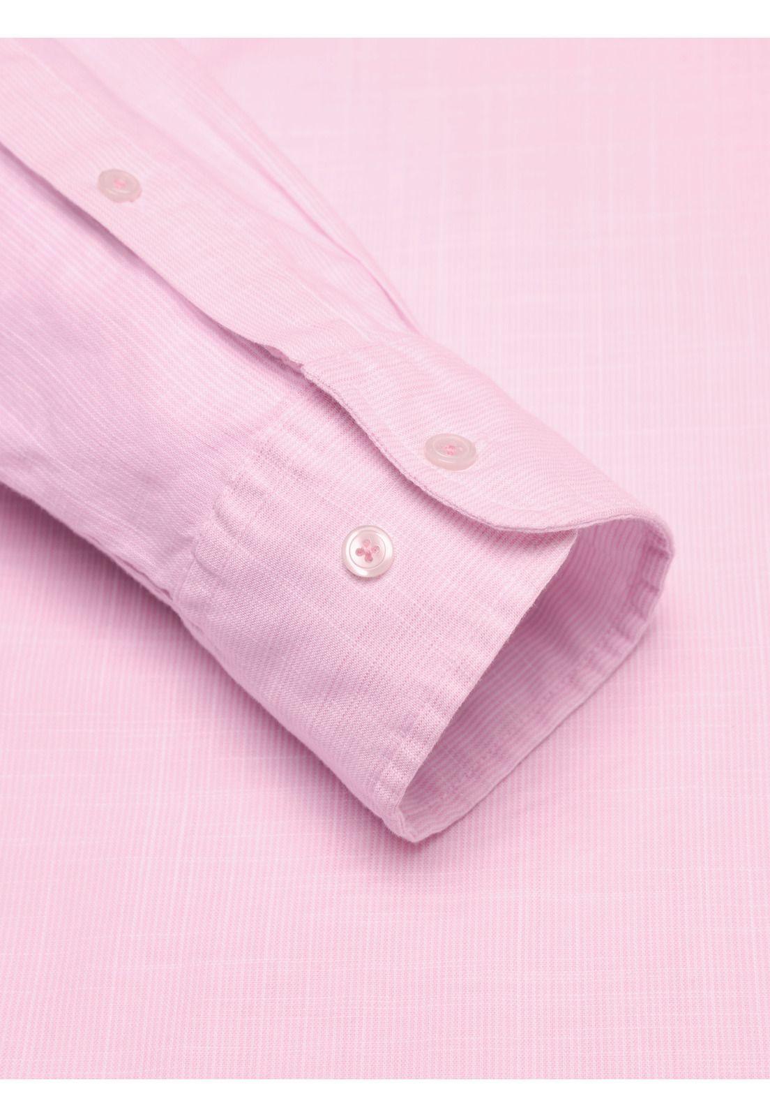 Camisa Texturada Regular Fit Rosado Arrow CM34030RD-5