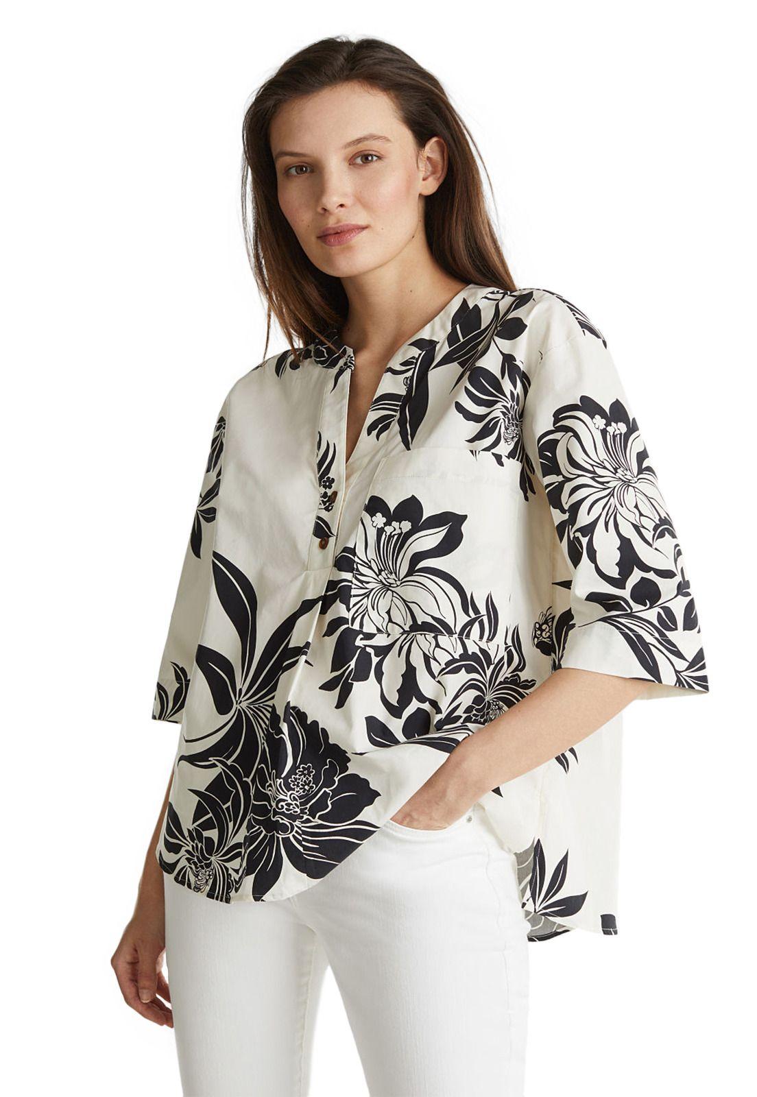 Blusa estampada flores-4