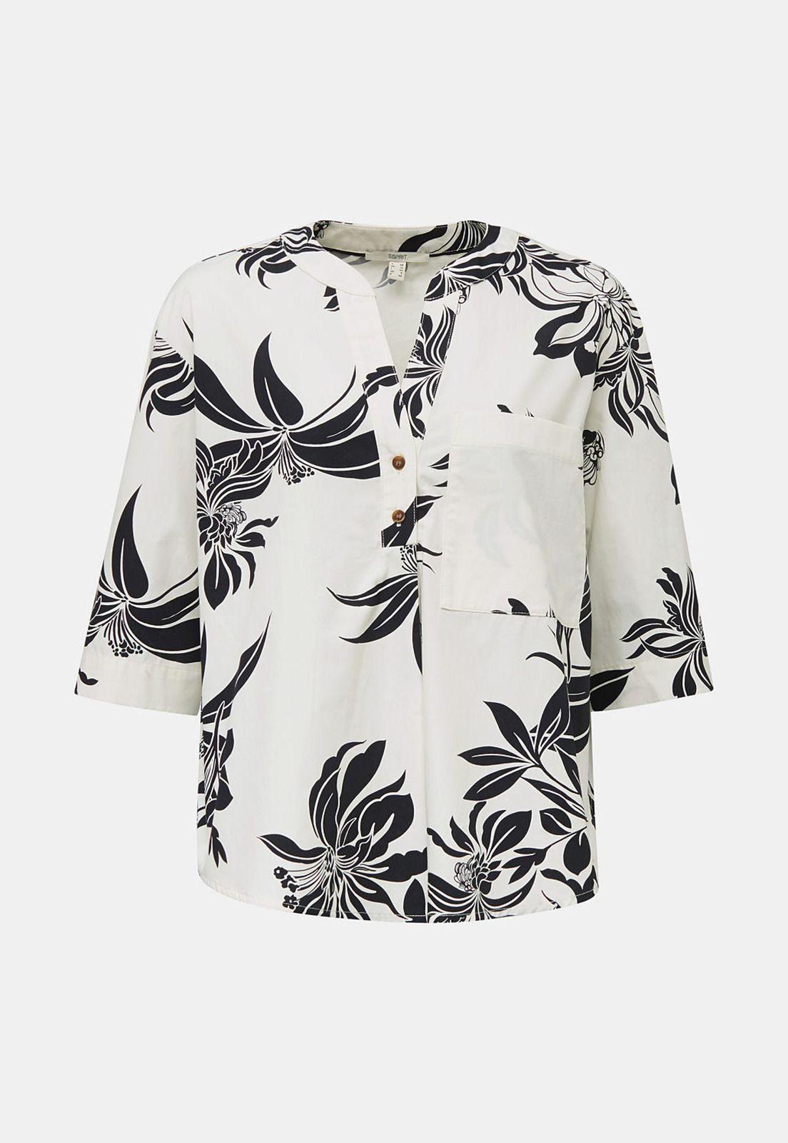 Blusa estampada flores-7
