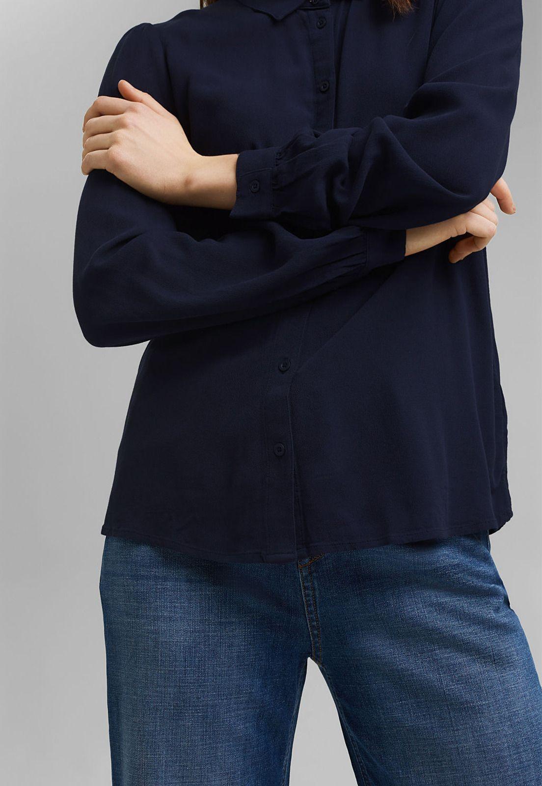 Blusa Mujer Manga Larga Lisa Esprit-2