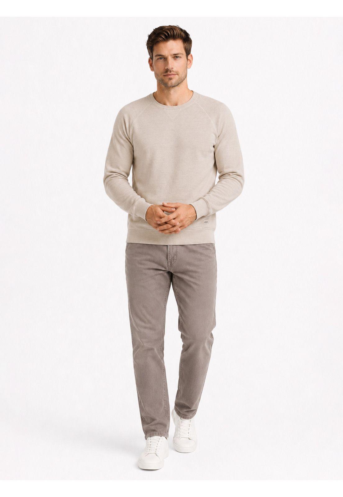 Polerón Stone Wash Regular Fit Beige Arrow PL34002BE-3