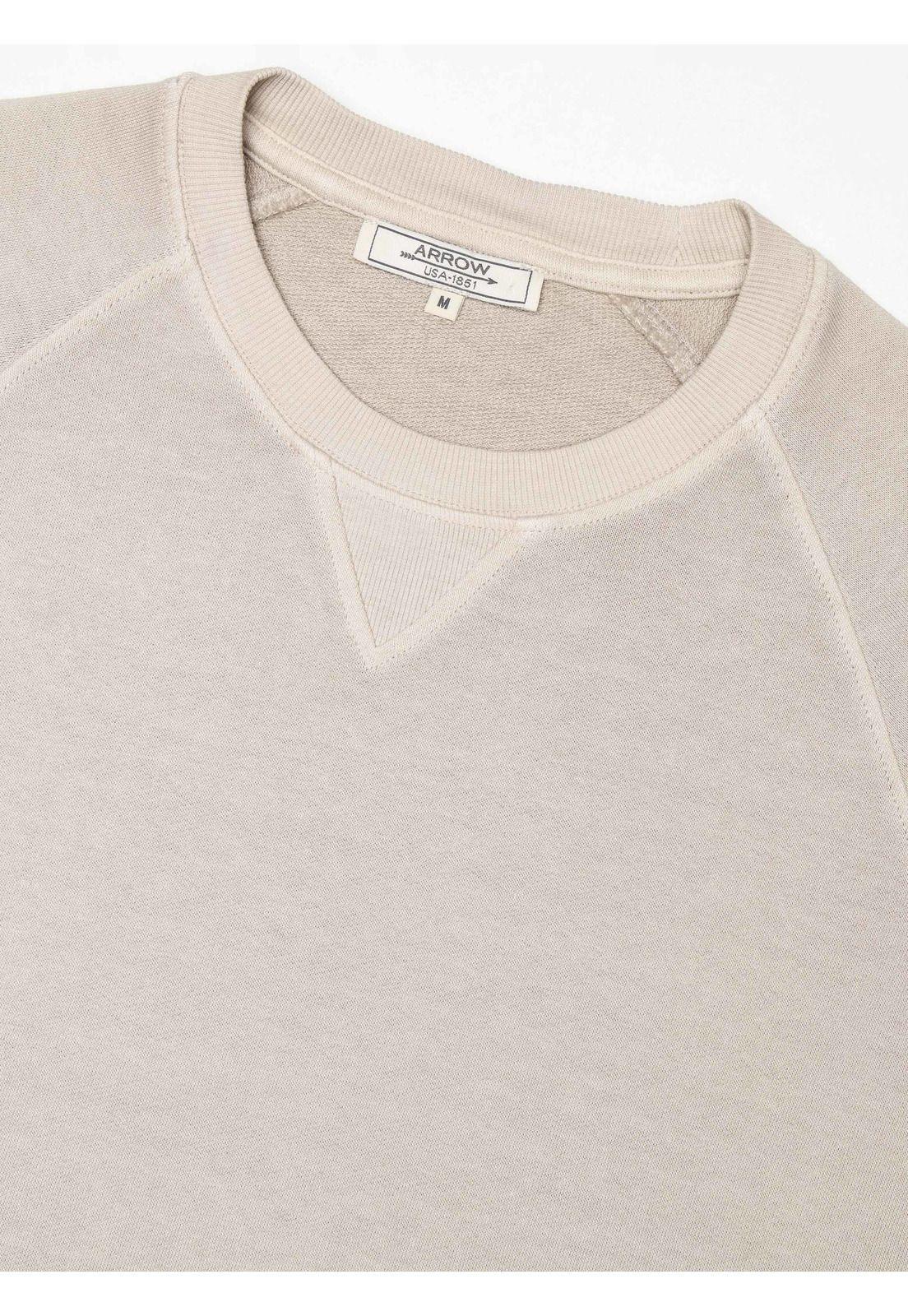 Polerón Stone Wash Regular Fit Beige Arrow PL34002BE-4