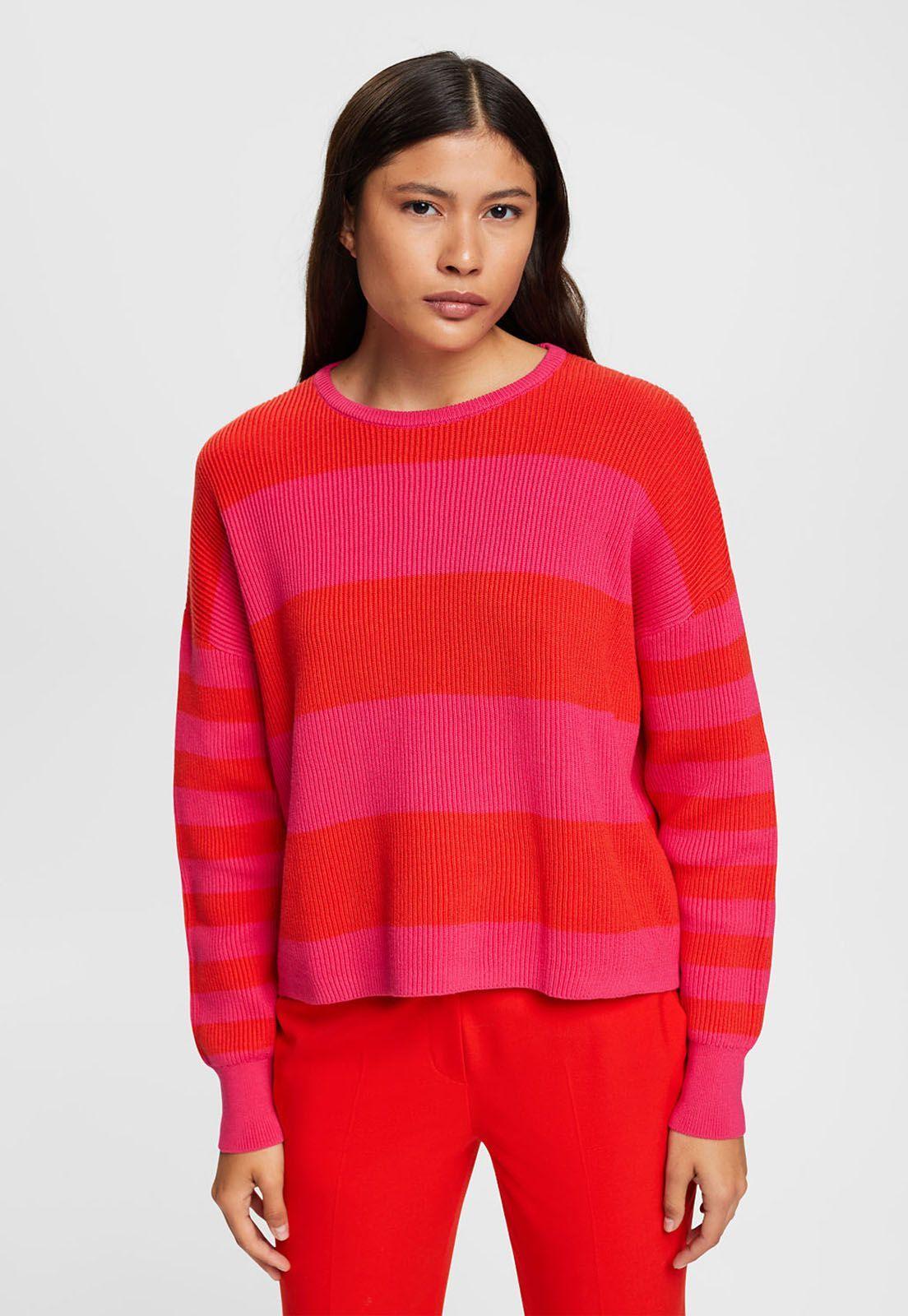 Sweater Con Diseño De Rayas Mujer Esprit-0