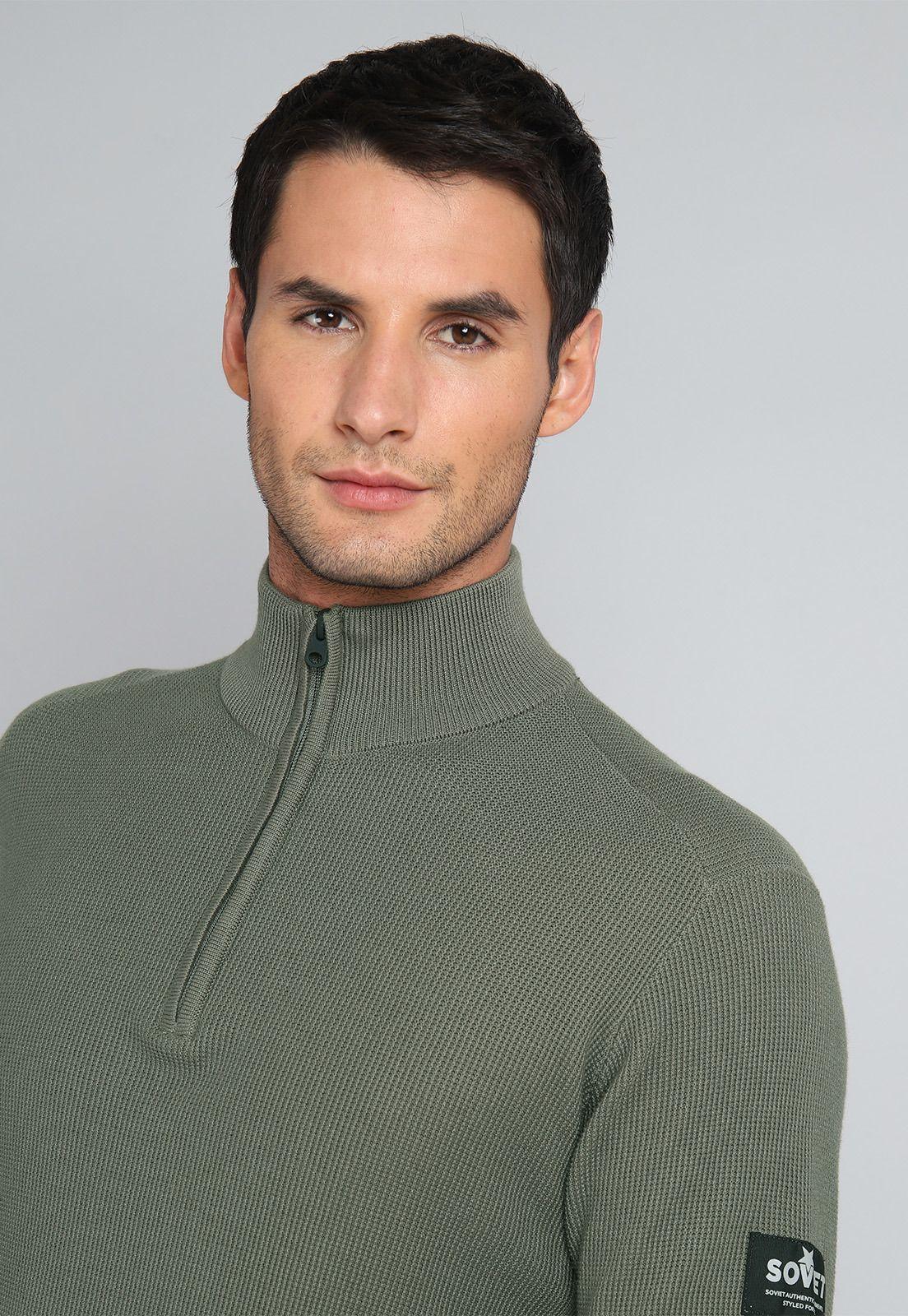 Sweater Half Zipper Soviet BISHI27OL-2