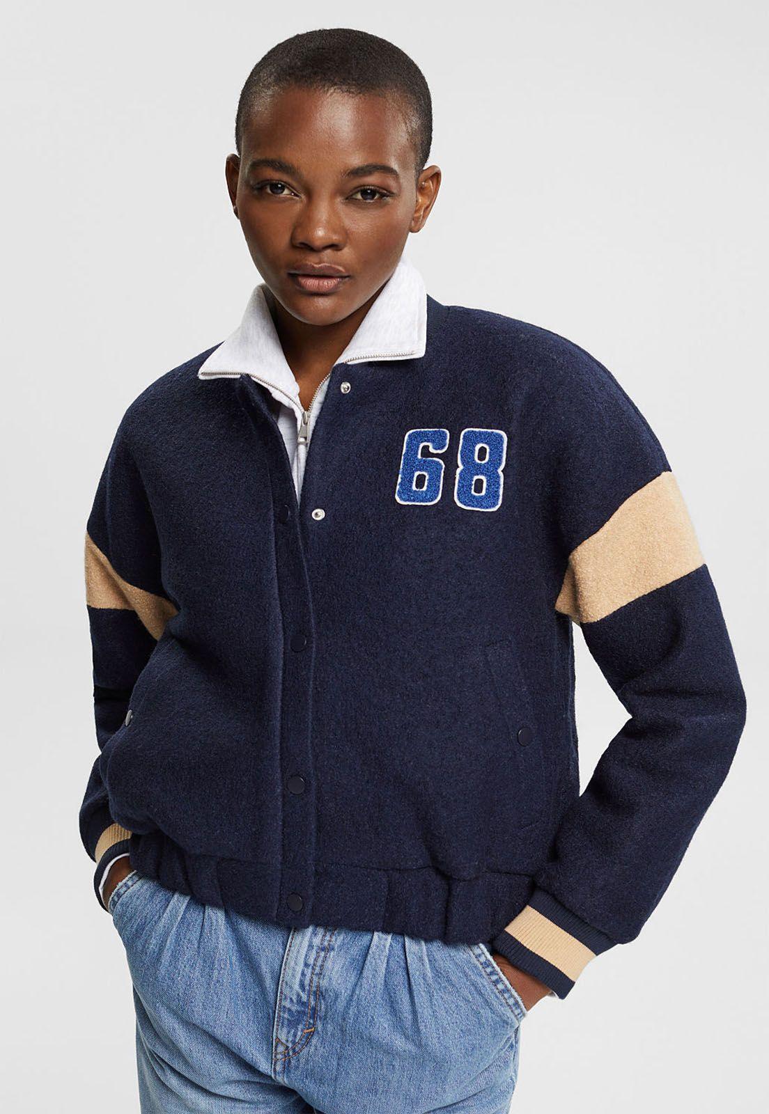 Chaqueta De Béisbol Mujer Esprit-0