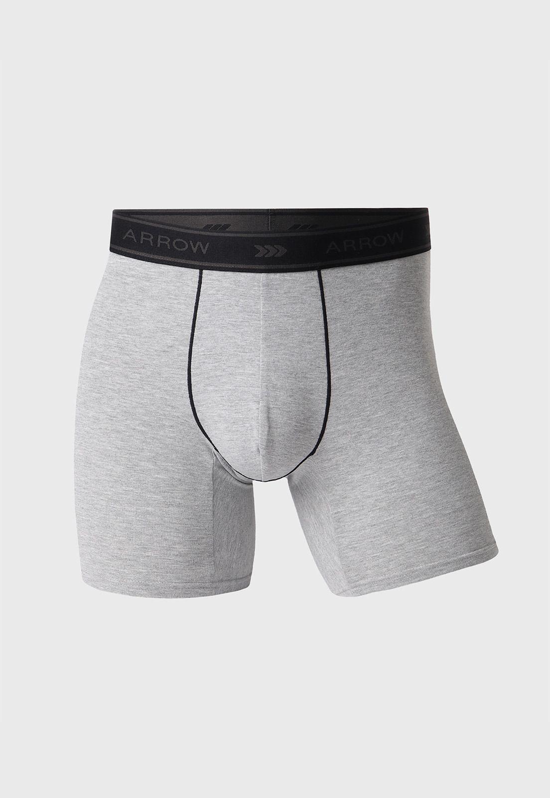 Boxer Hombre Arrow Pack x5 Diseño Melange Algodón-2
