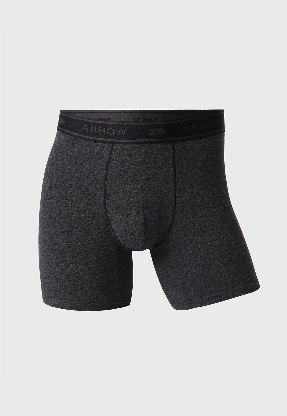 Boxer Hombre Arrow Pack x5 Diseño Melange Algodón-5