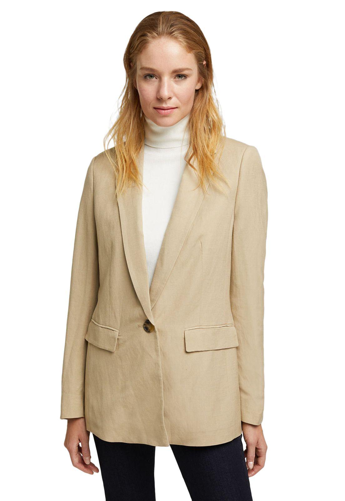 Blazer con un botón-0