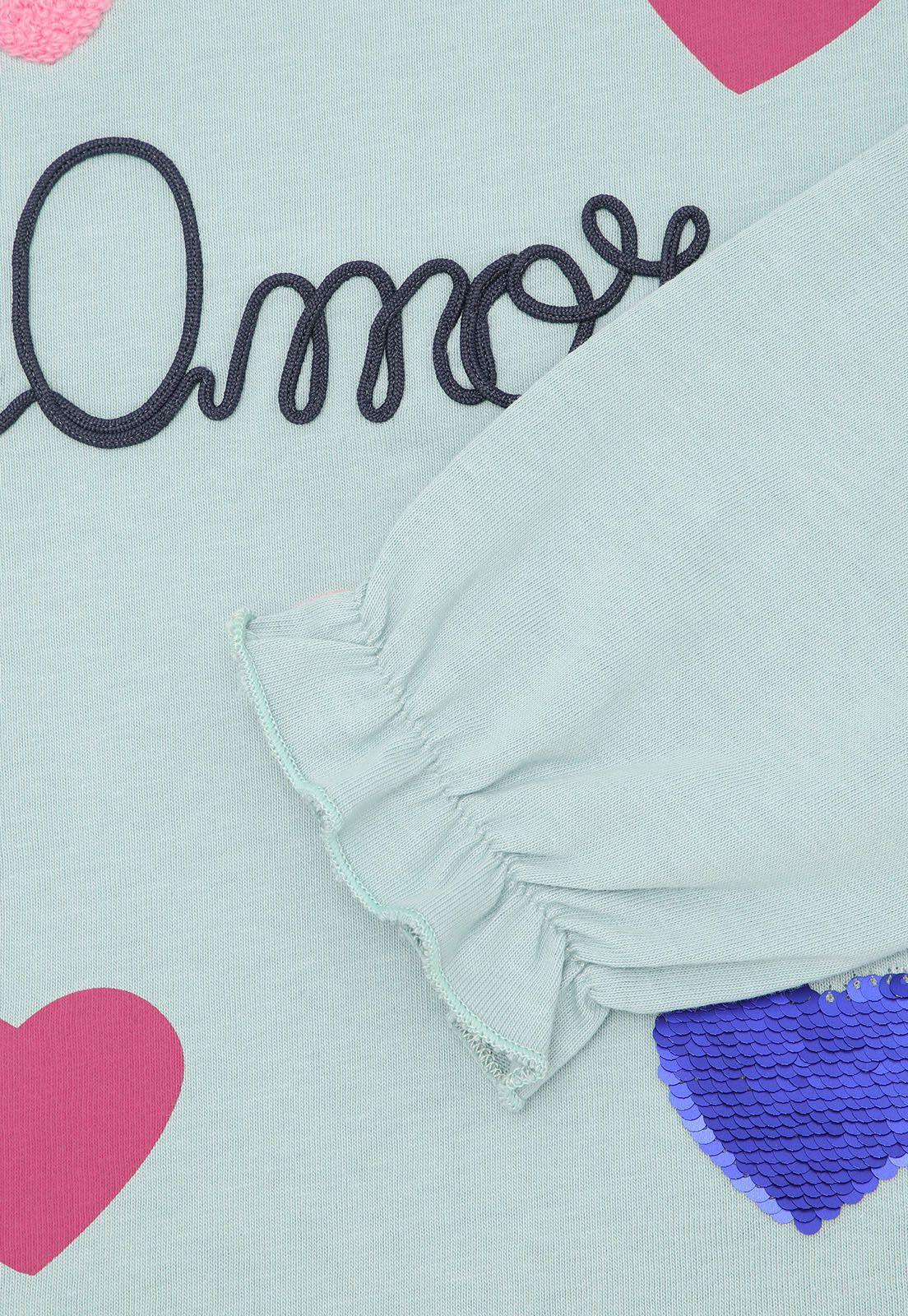 Polera Manga Larga Niña Osito OPOA657AQ-3