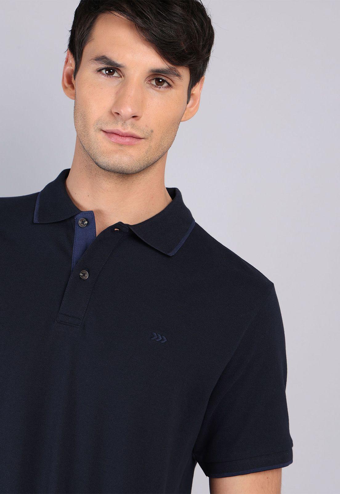 Polera Pique Manga Corta Arrow PO32030NB-2