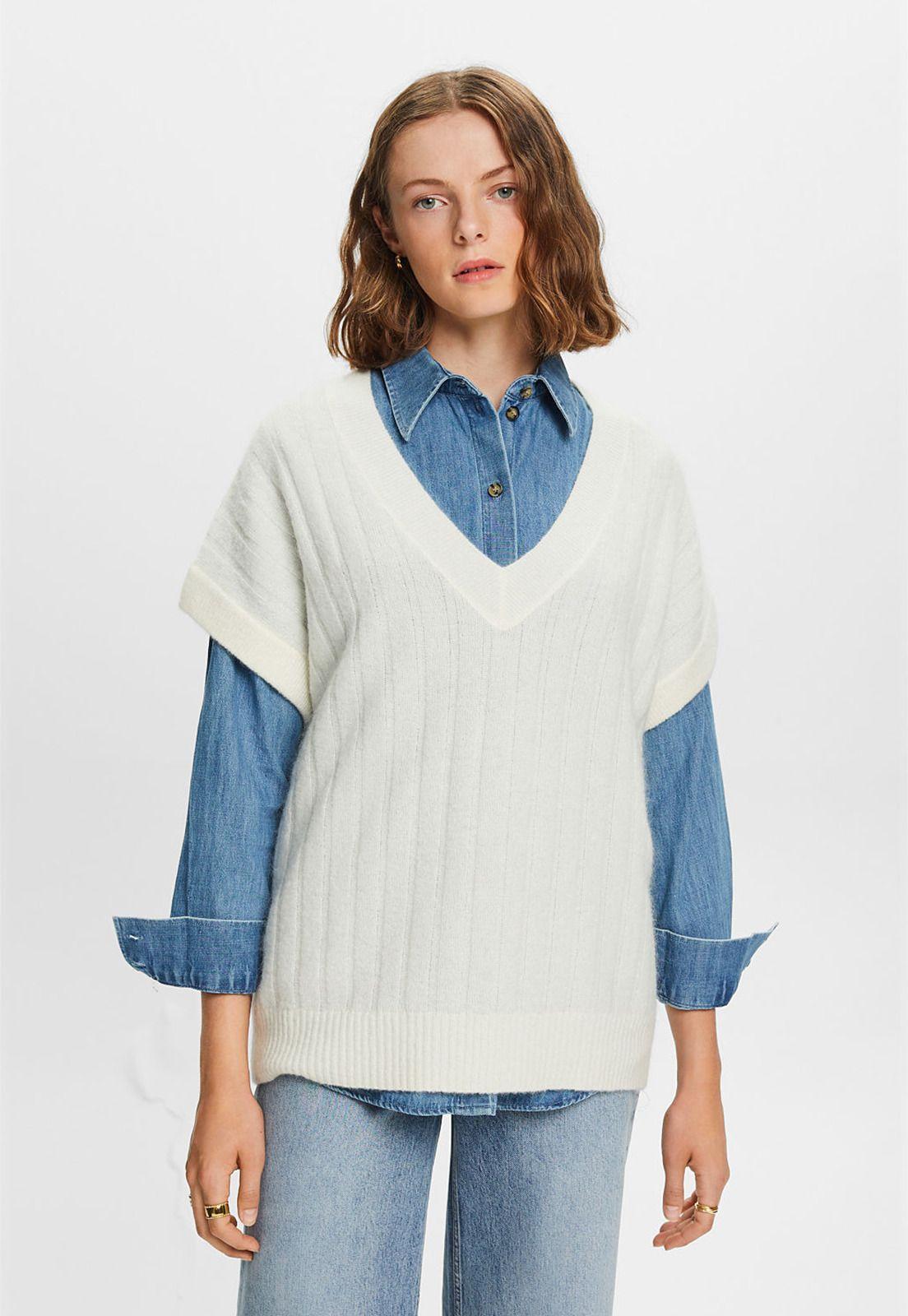 Sweater Oversize Mujer Esprit-0