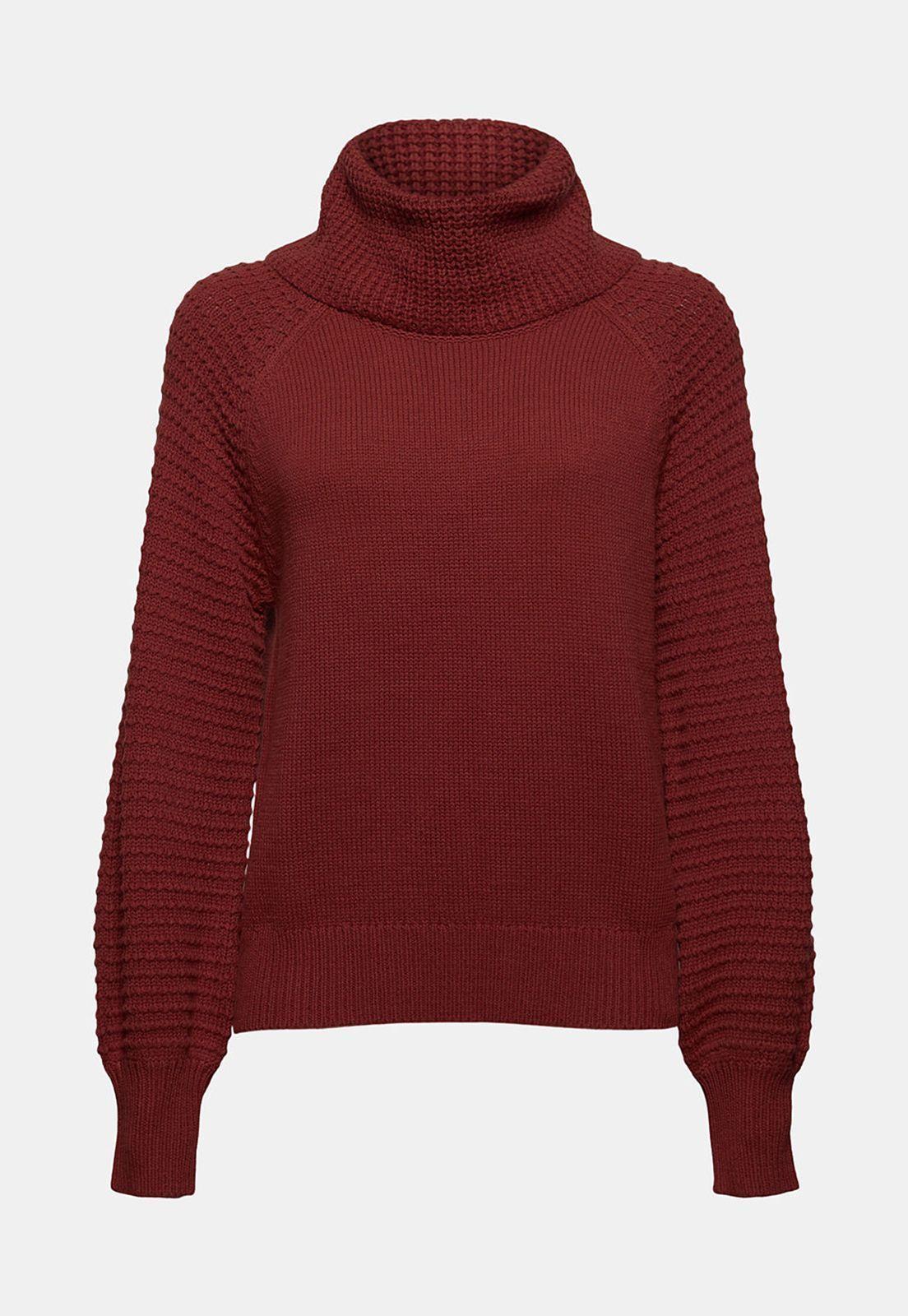 Sweater Mujer Cuello Alto Esprit-3