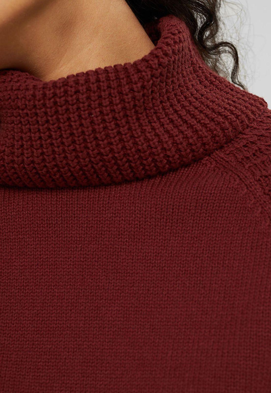 Sweater Mujer Cuello Alto Esprit-2