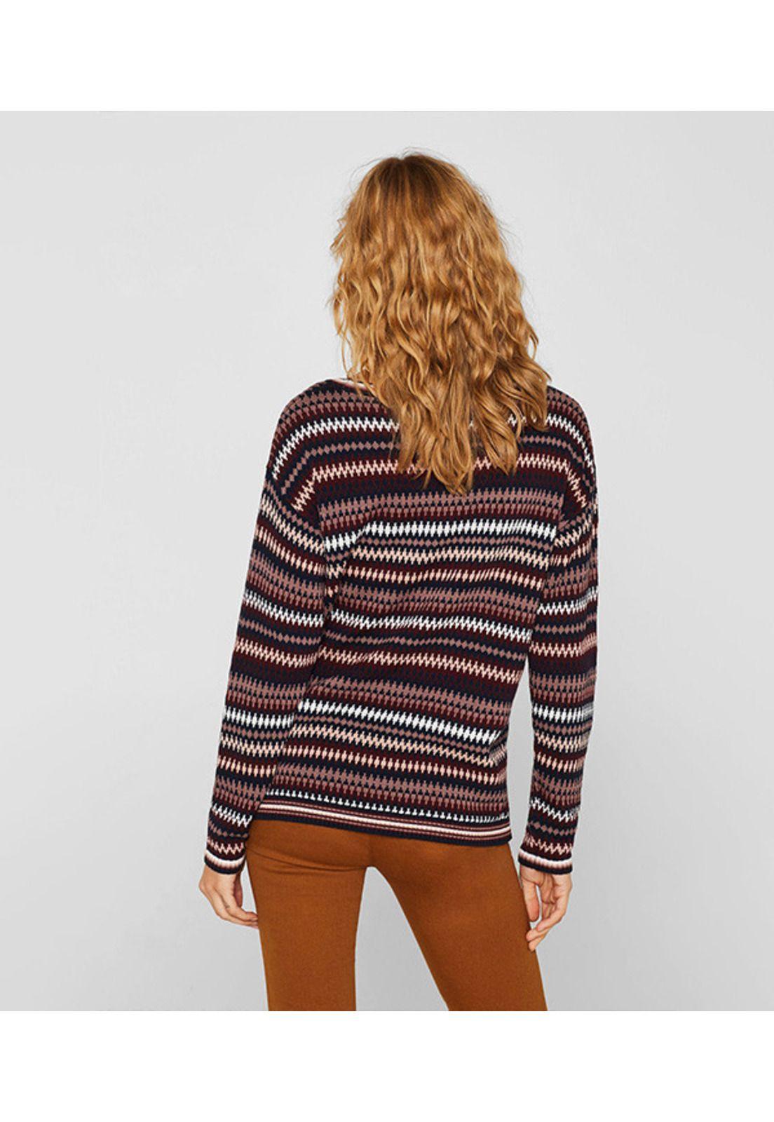 Sweater de jacquard en 100 % algodón-6