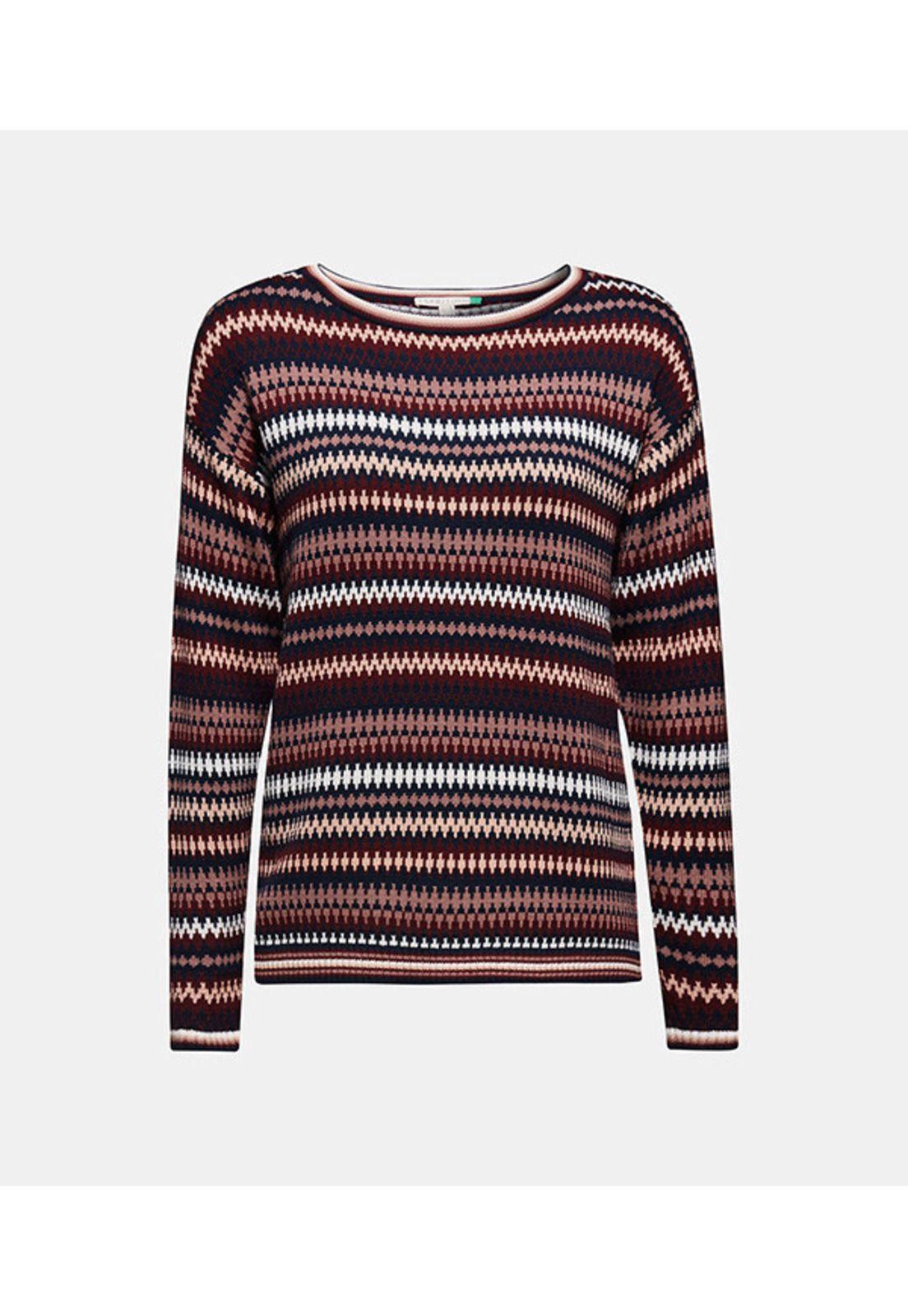 Sweater de jacquard en 100 % algodón-7