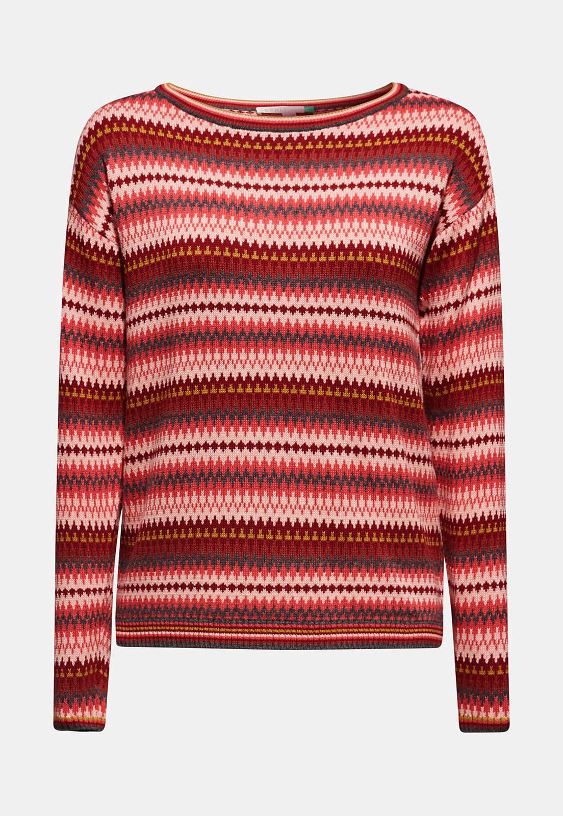 Sweater de jacquard en 100 % algodón-8