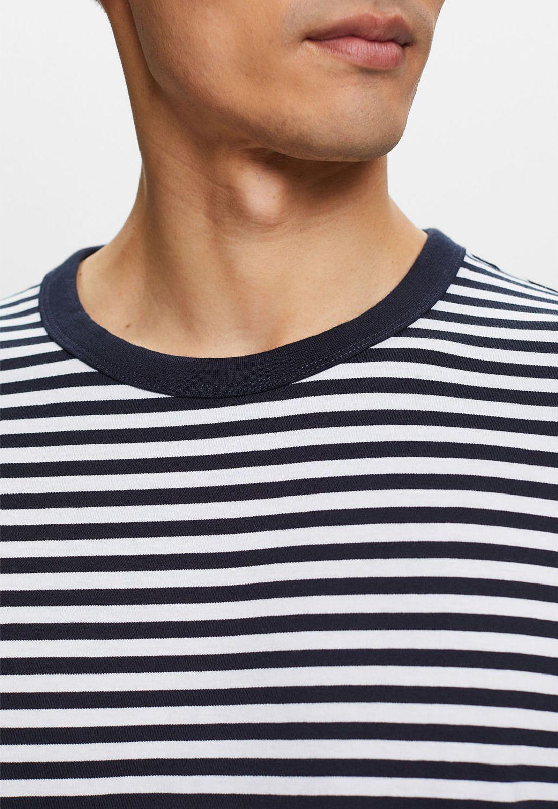 Polera manga larga con estampa a rayas Hombre Esprit-2