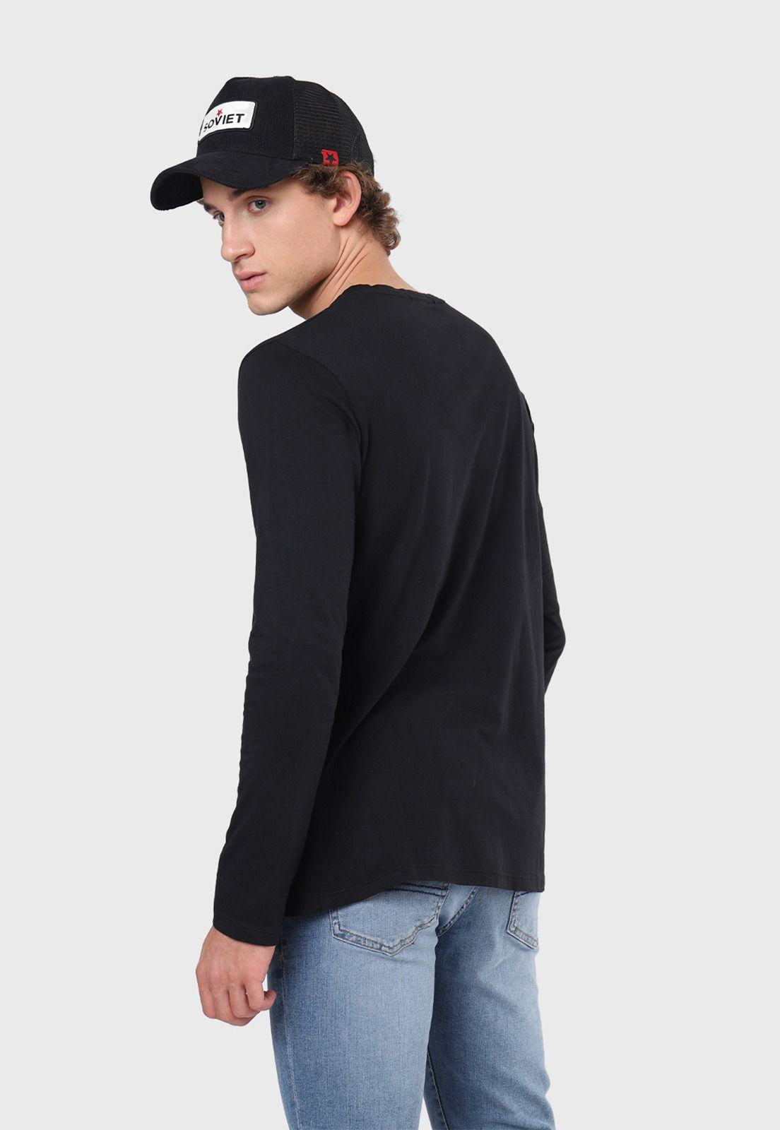 Polera Manga Larga Hombre Soviet SIPO42WNE-2