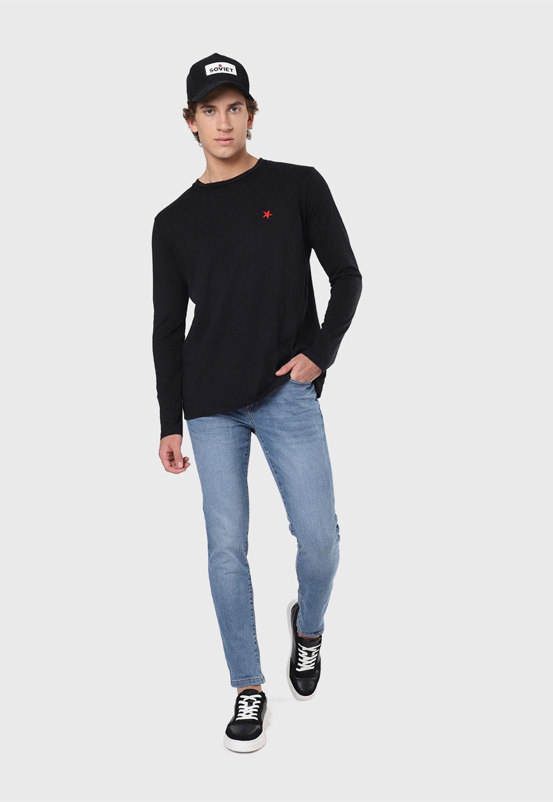 Polera Manga Larga Hombre Soviet SIPO42WNE-4