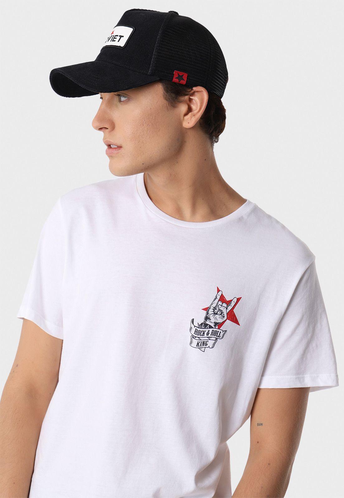 Polera Manga Corta Hombre Soviet SPO550WBL-2