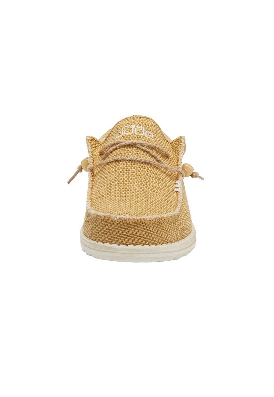 Zapato Wally Braided Ocra HeyDude-3