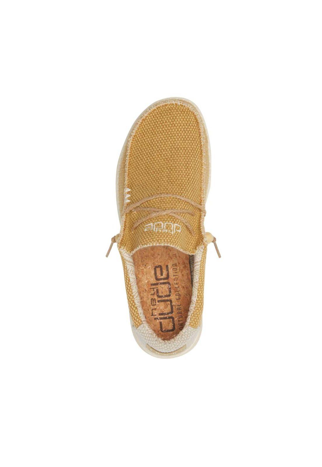 Zapato Wally Braided Ocra HeyDude-5