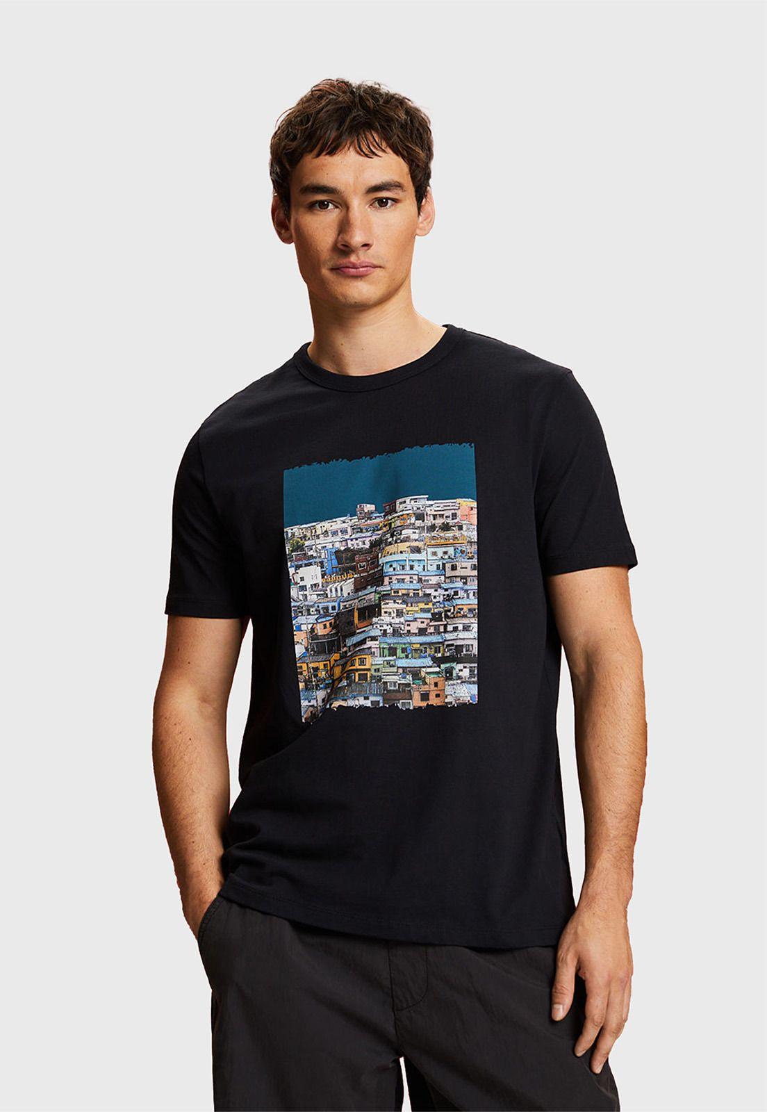Polera Manga Corta Hombre Esprit 063EE2K308-0