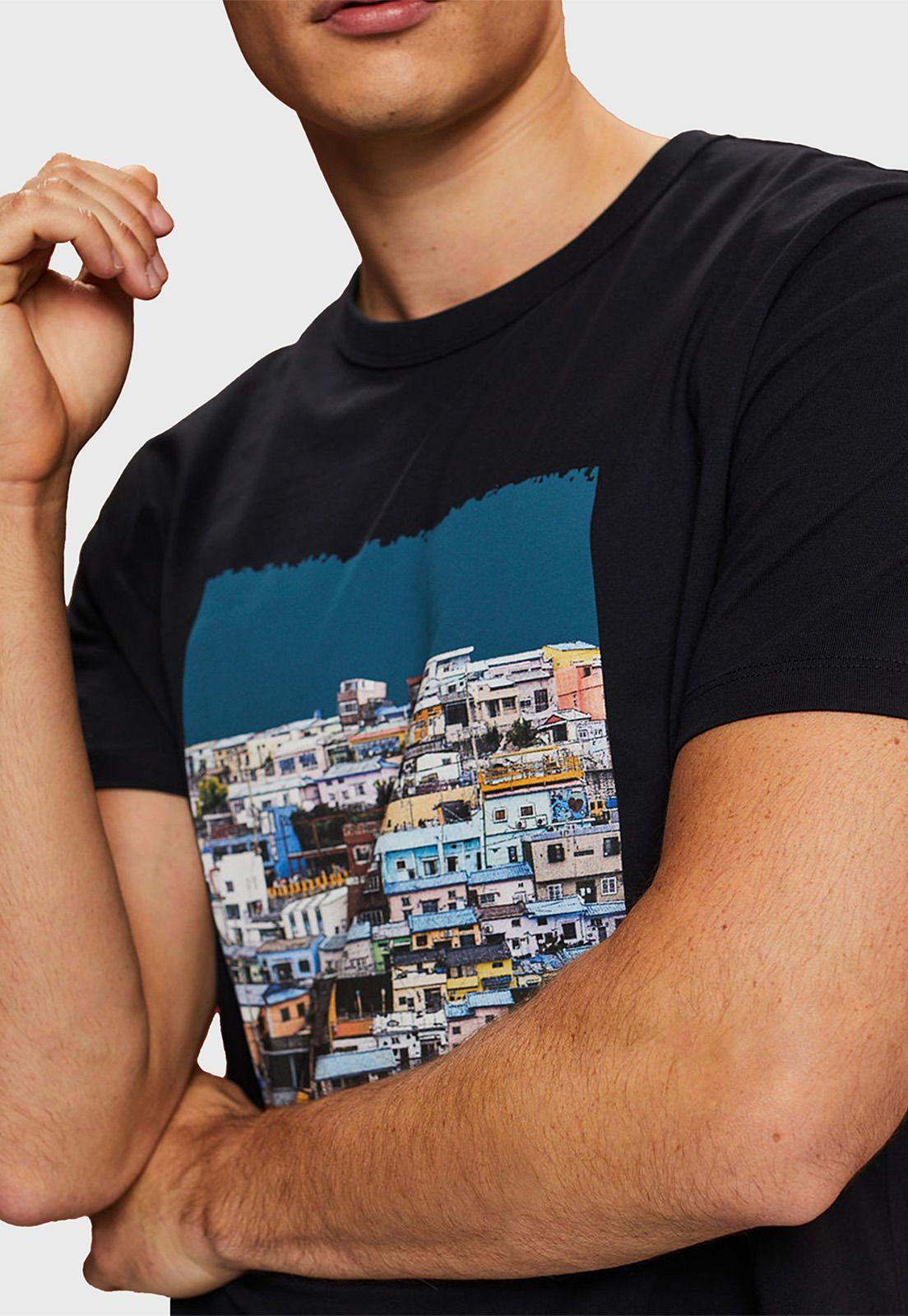 Polera Manga Corta Hombre Esprit 063EE2K308-2