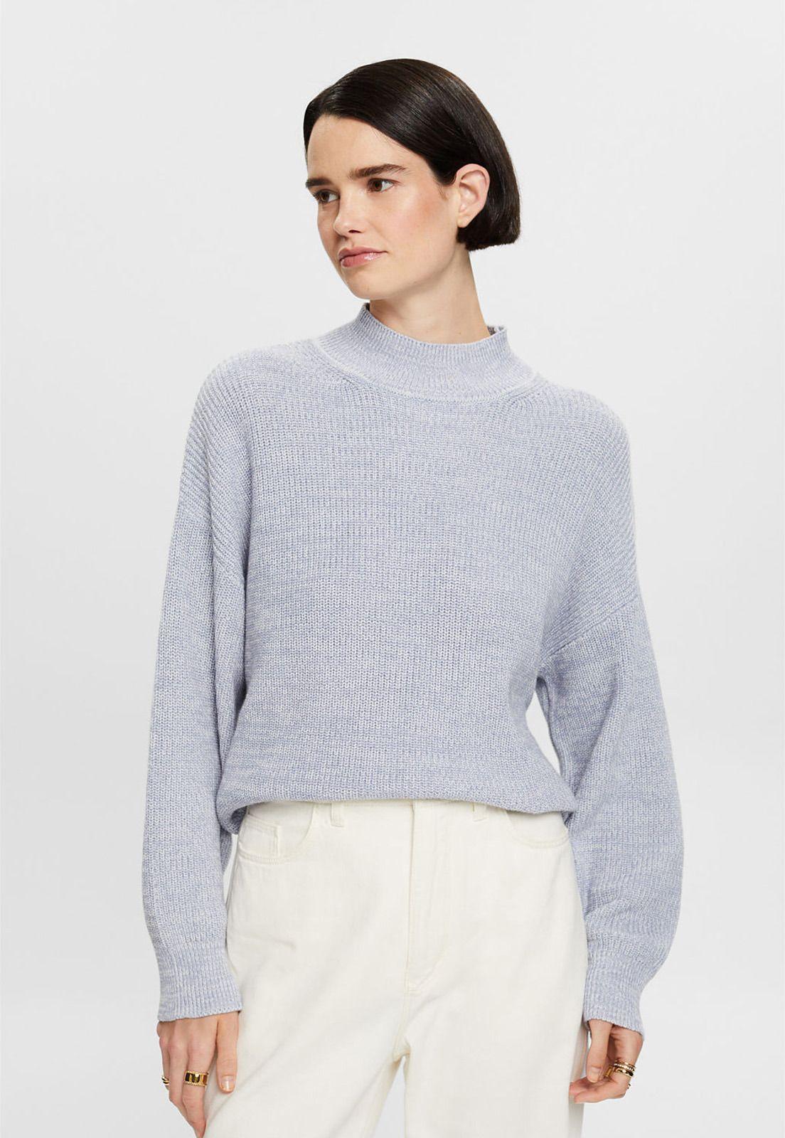 Sweater De Punto Acanalado Mujer Esprit 103EE1I353-0