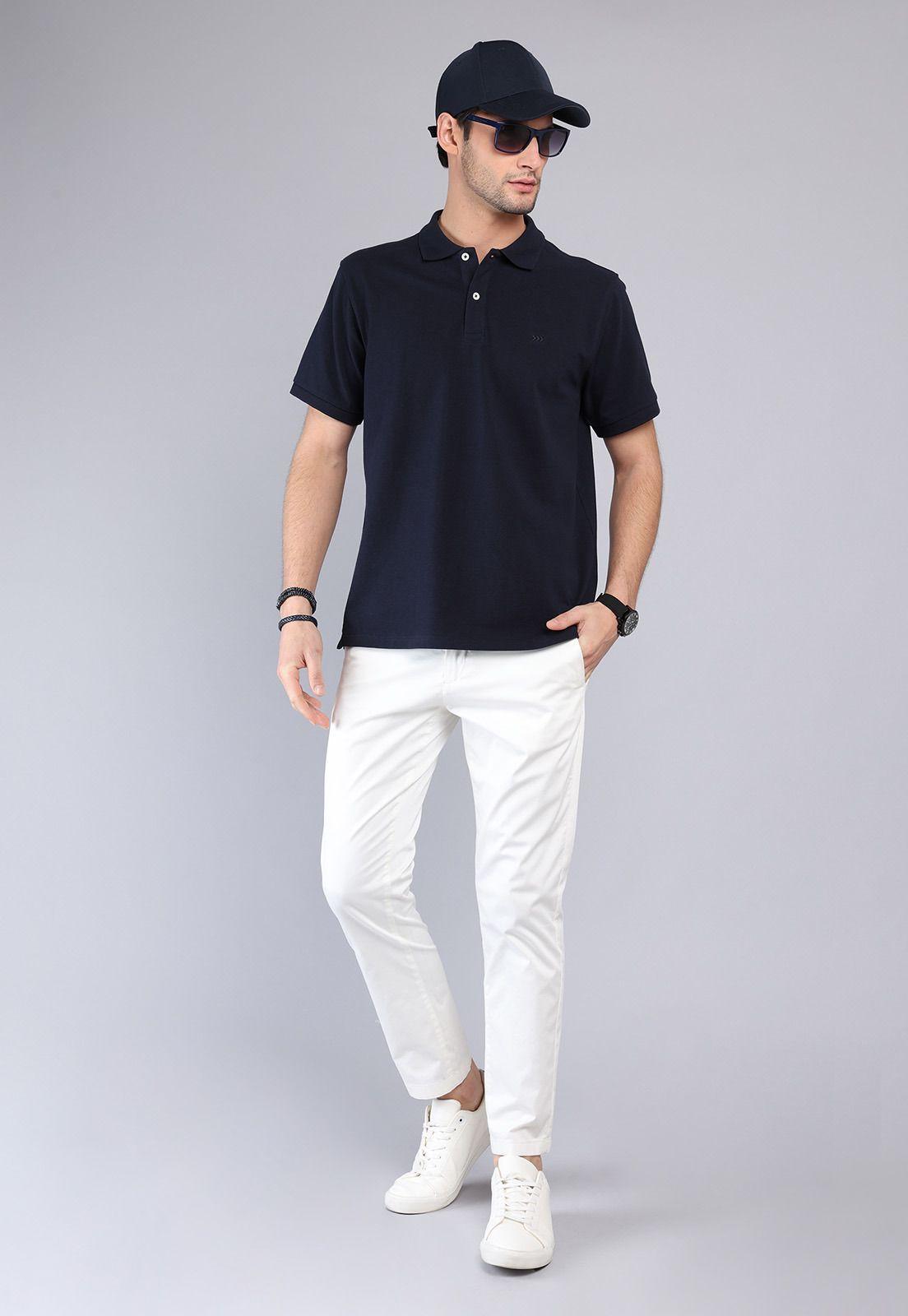 Polera Pique Manga Corta Arrow PO3261PNB-3