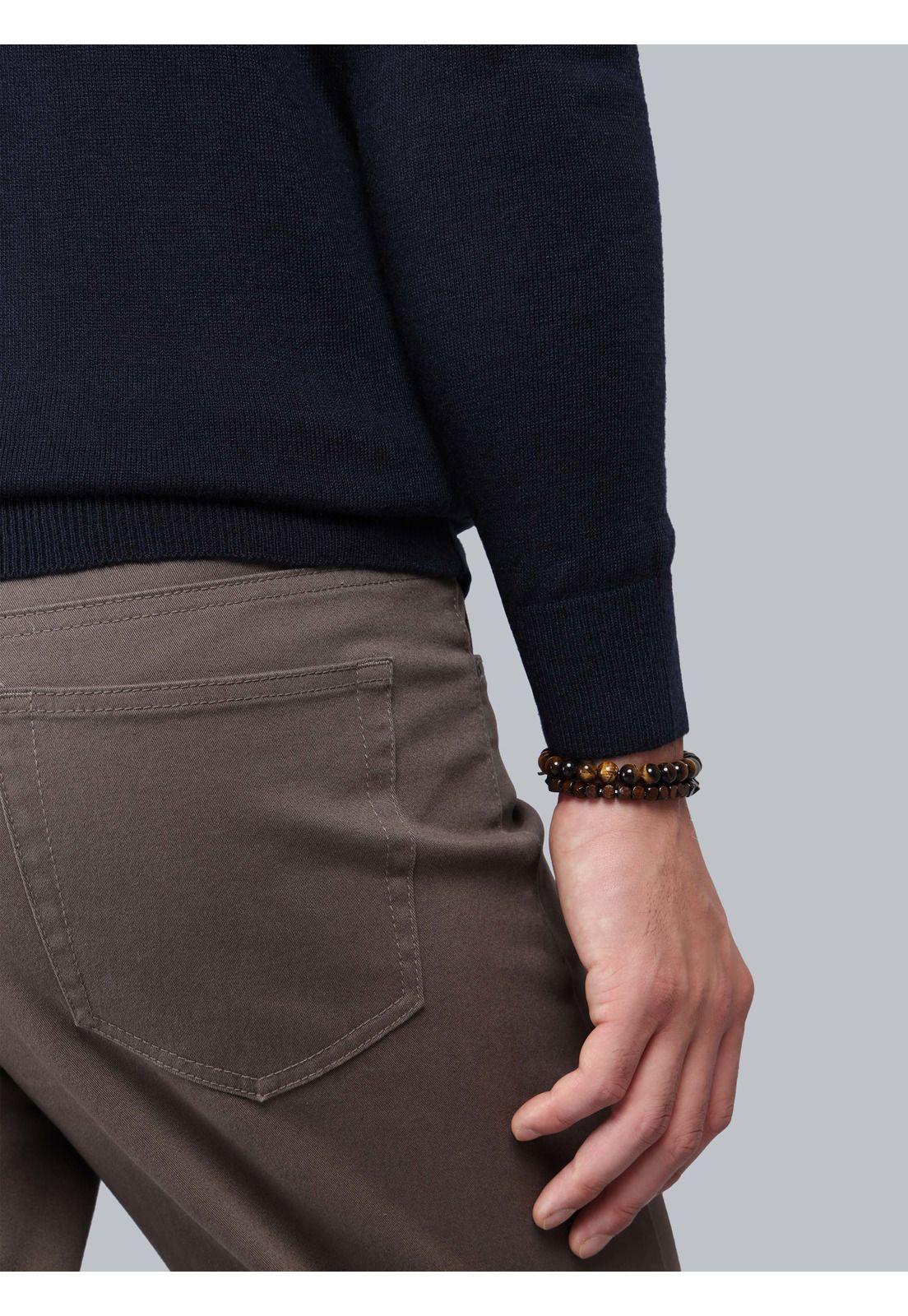 Sweater Cuello Alto Regular Fit Azul Marino Arrow SW33085NB-4