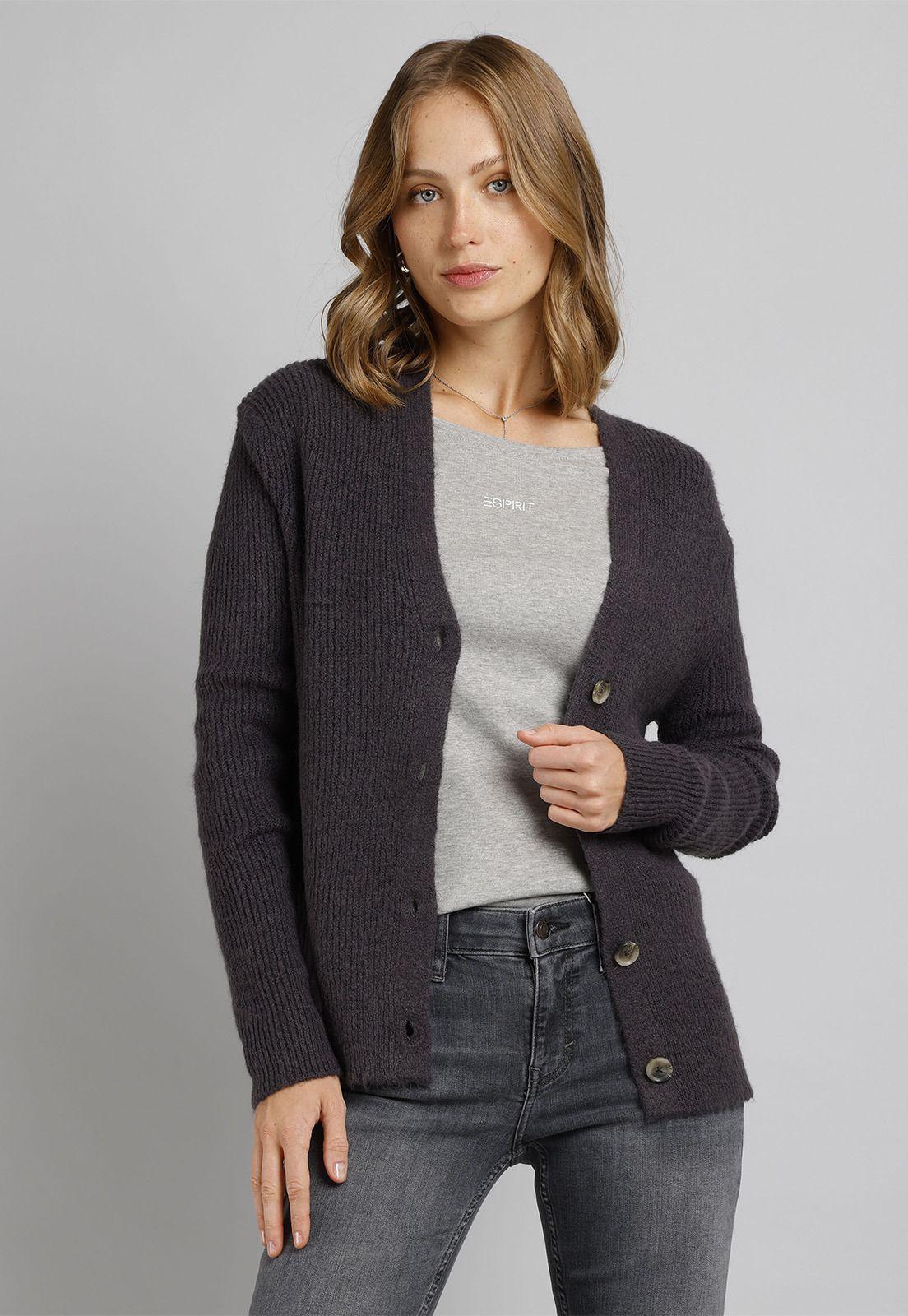 Cardigan Abotonado Mujer Esprit M008973-0