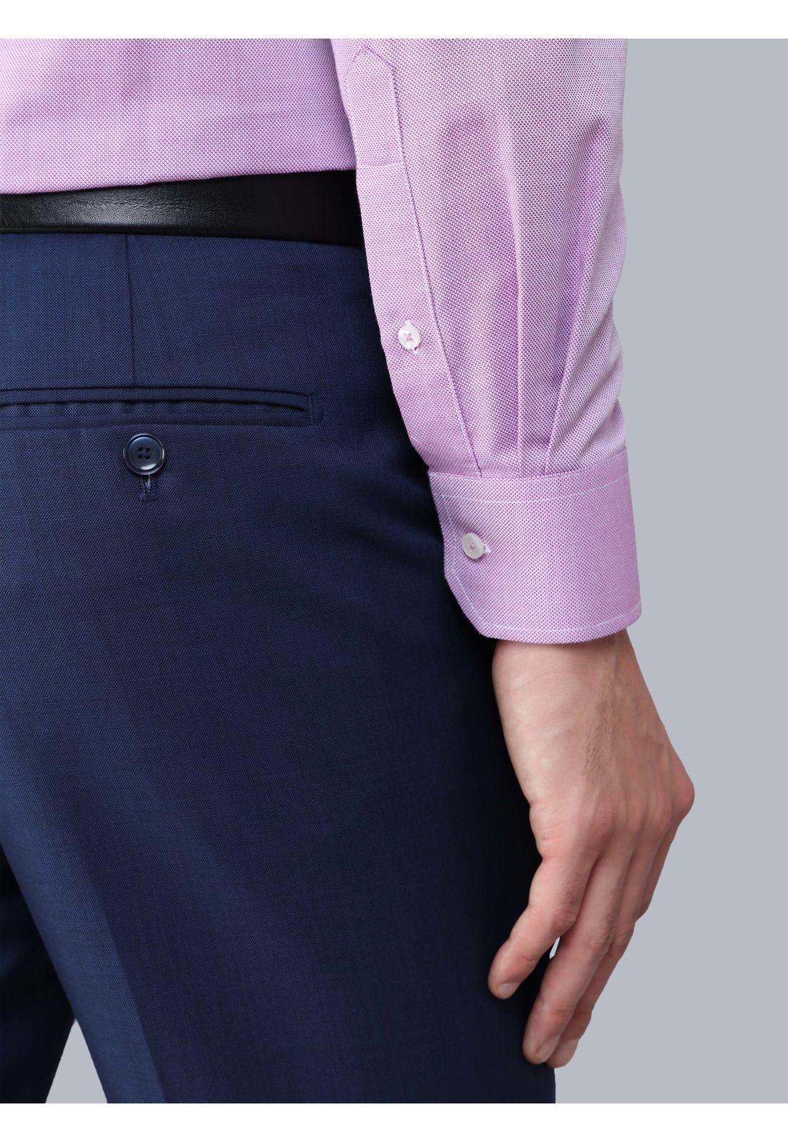 Camisa Formal Texturada Slim Fit Lila Arrow ARM0501LI-5