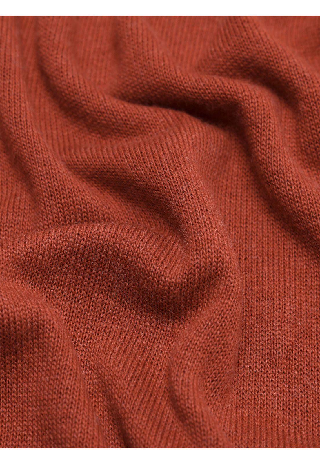 Sweater Cuello Alto Regular Fit Ladrillo Piero Butti PBCII54LA-5