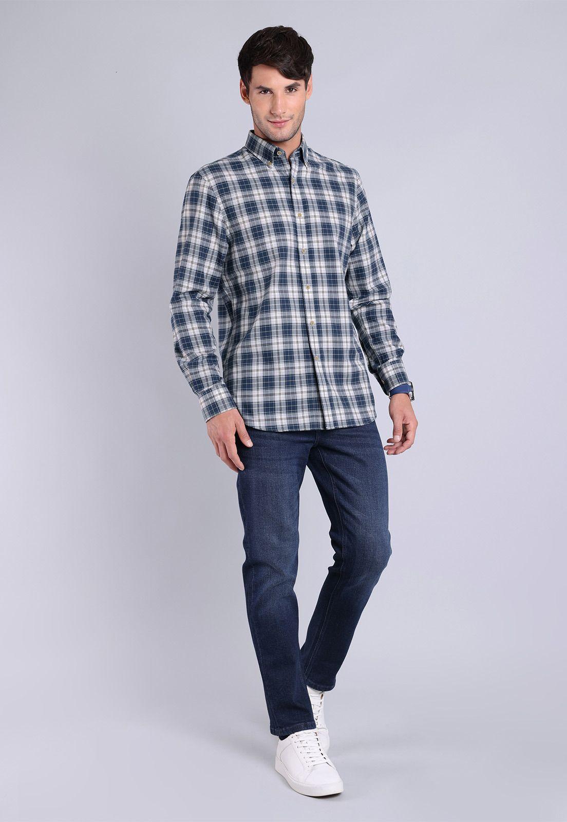 Camisa Escocesa Guy Laroche GLAIF12NB-3