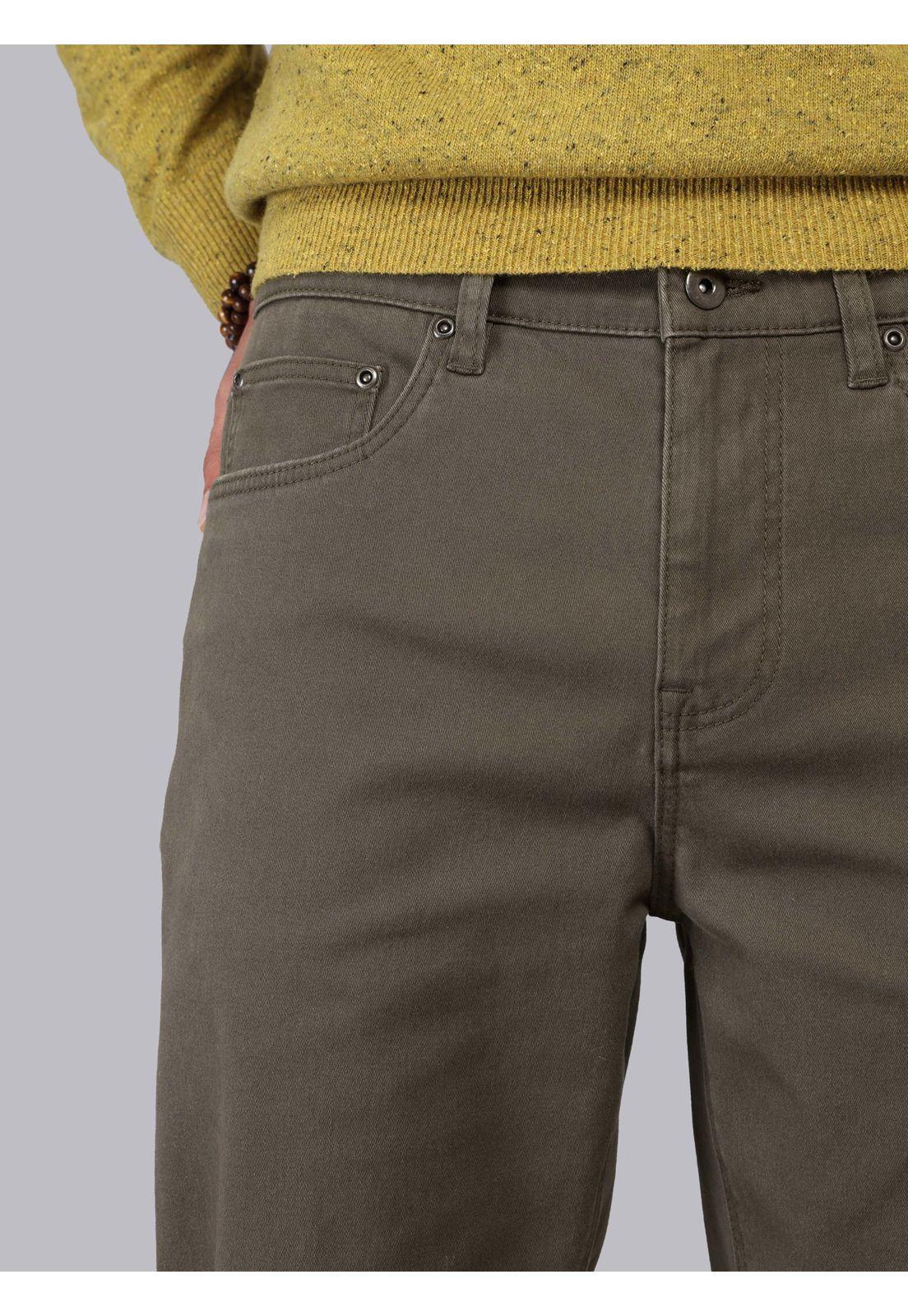 Pantalón 5 Pocket Regular Fit Oliva Piero Butti PBCIB12OL-2