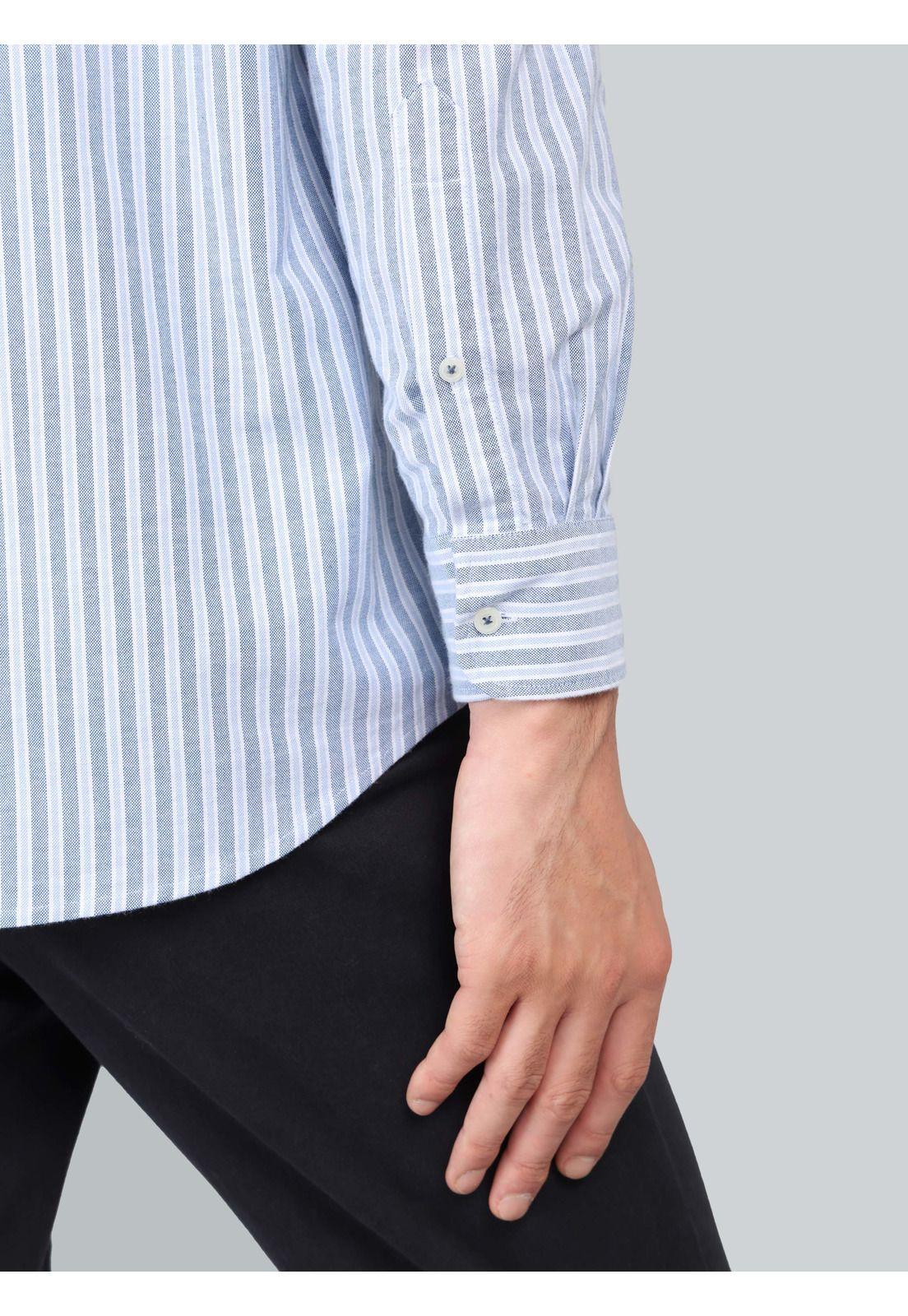 Camisa Oxford Spandex Regular fit Celeste Arrow CM33007CE-5