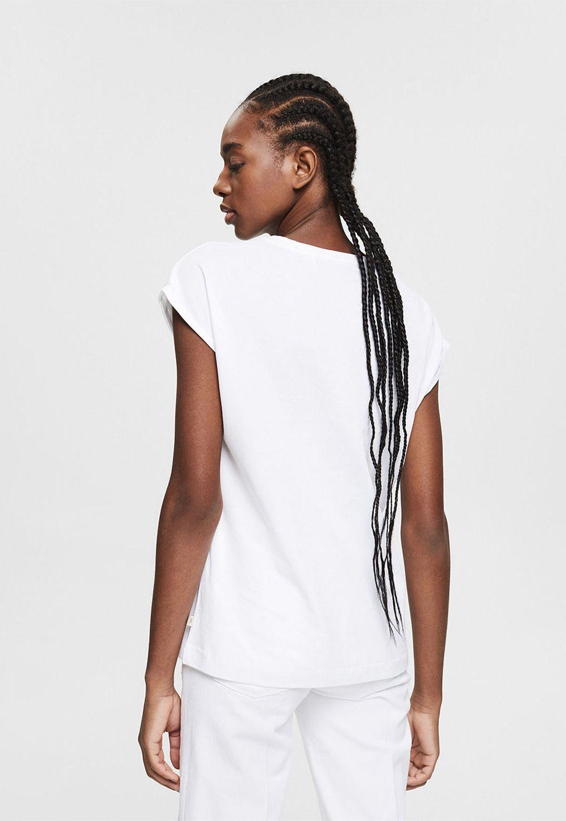 Polera Con Estampado Esprit-1