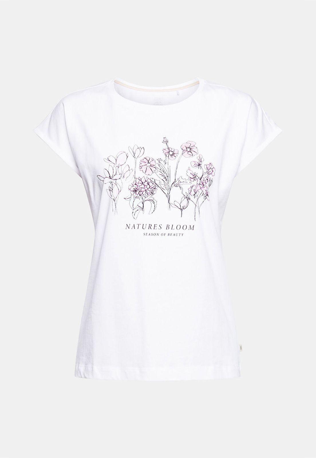 Polera Con Estampado Esprit-2