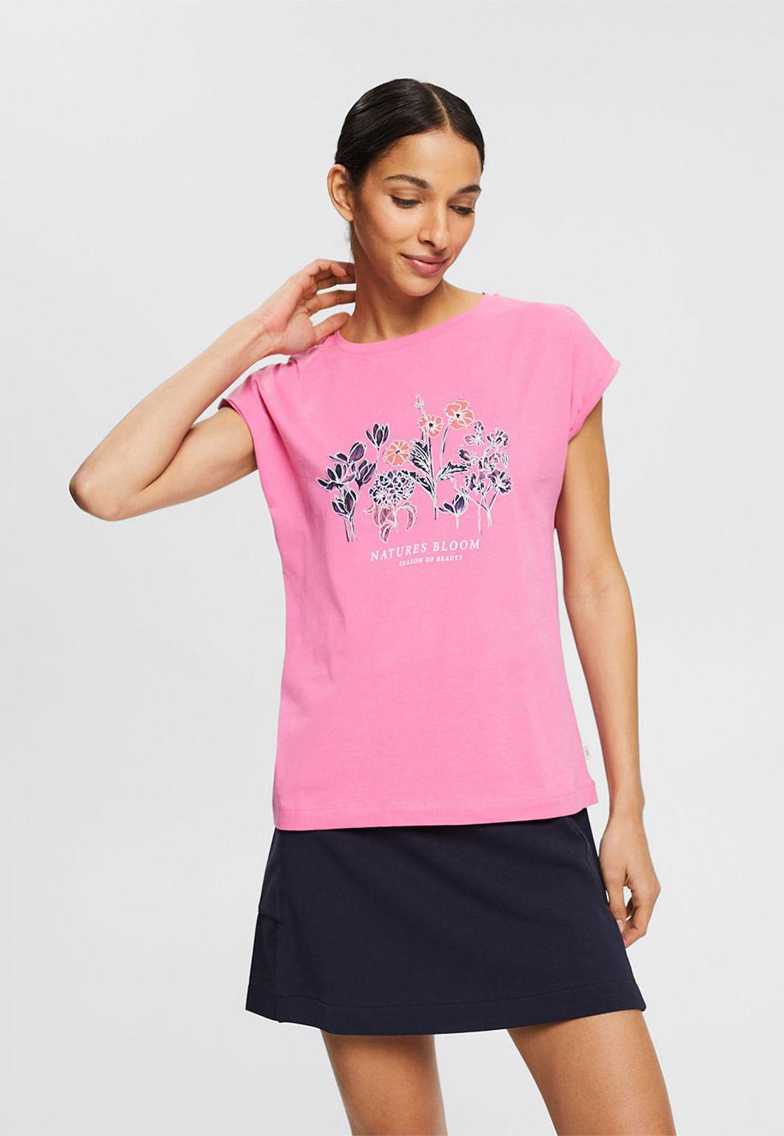 Polera Con Estampado Esprit-7