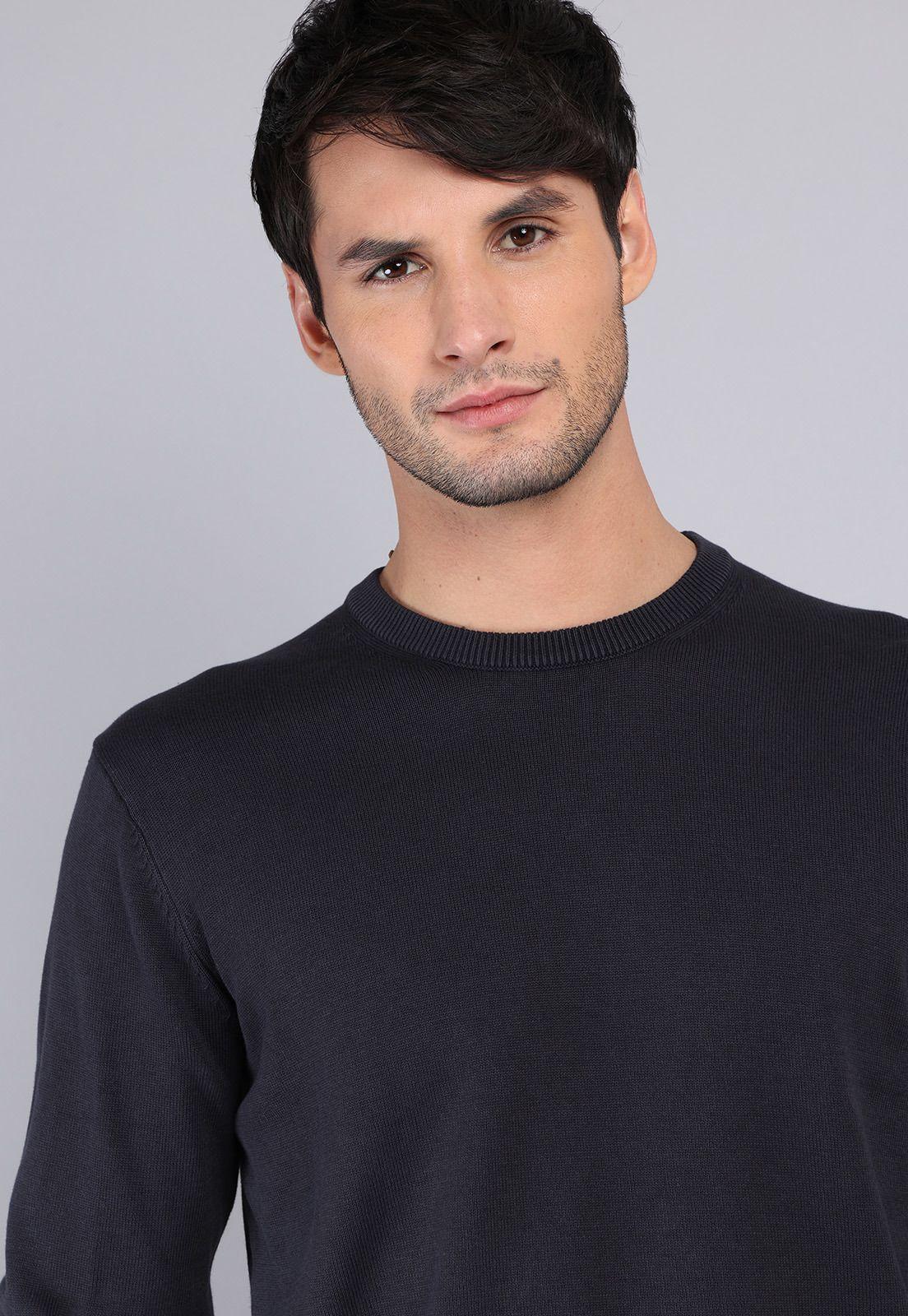 Sweater Stone Wash Cuello Redondo Arrow SW32033NB-2