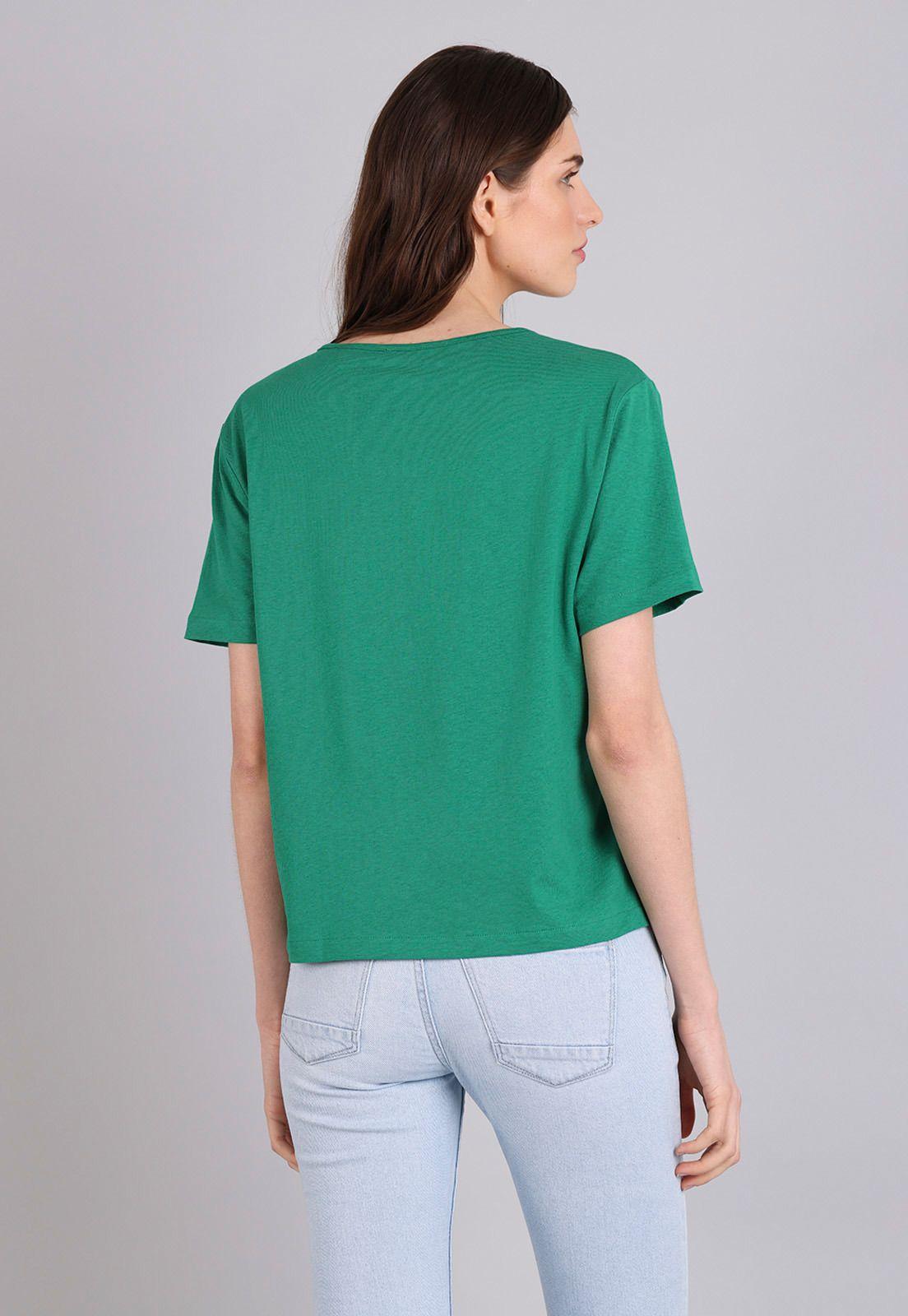 Polera Con Escote Redondo Mujer Esprit-1