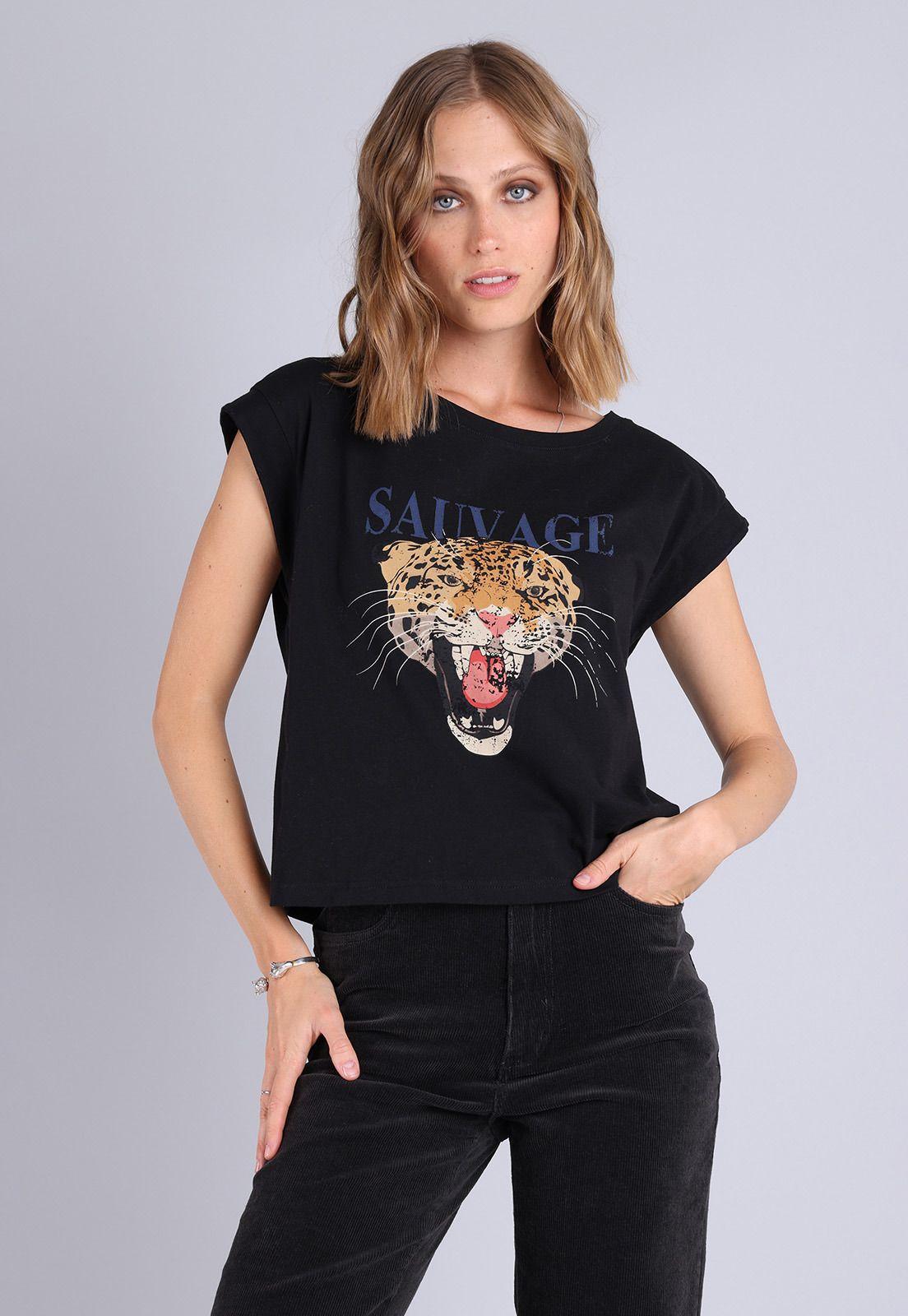 Polera Sin Mangas Mujer Soviet AISMK06NE-4