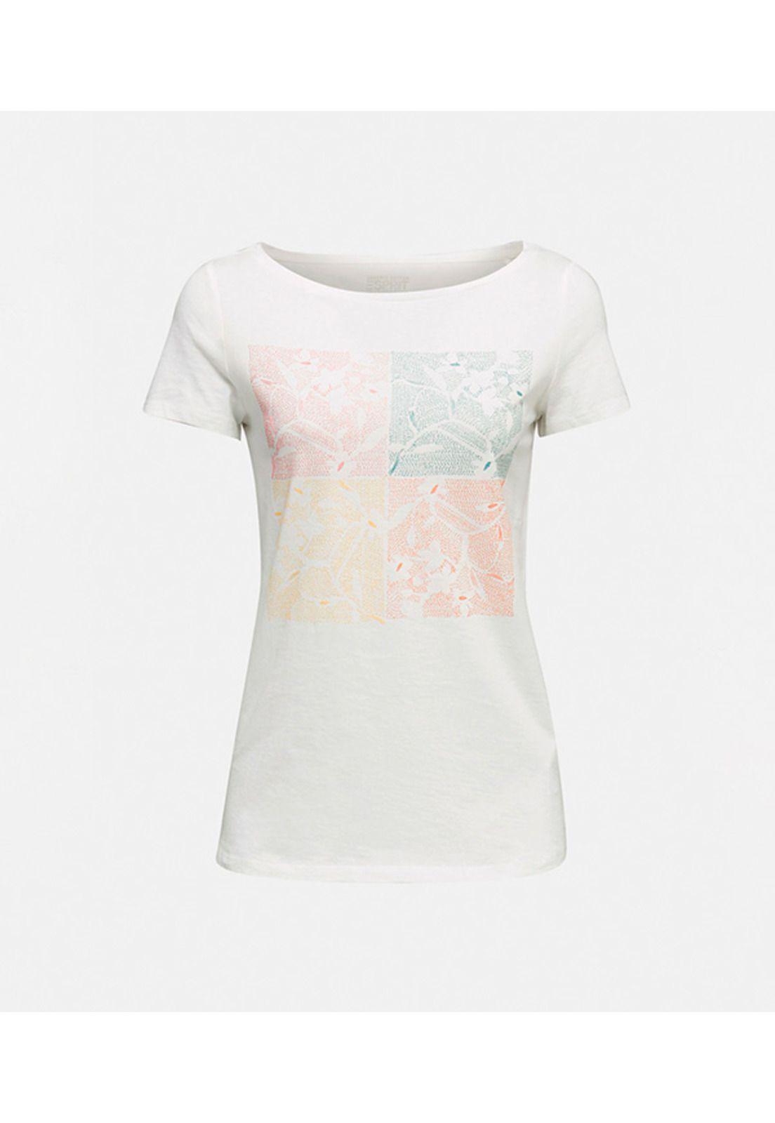 Polera estampado colorido-2