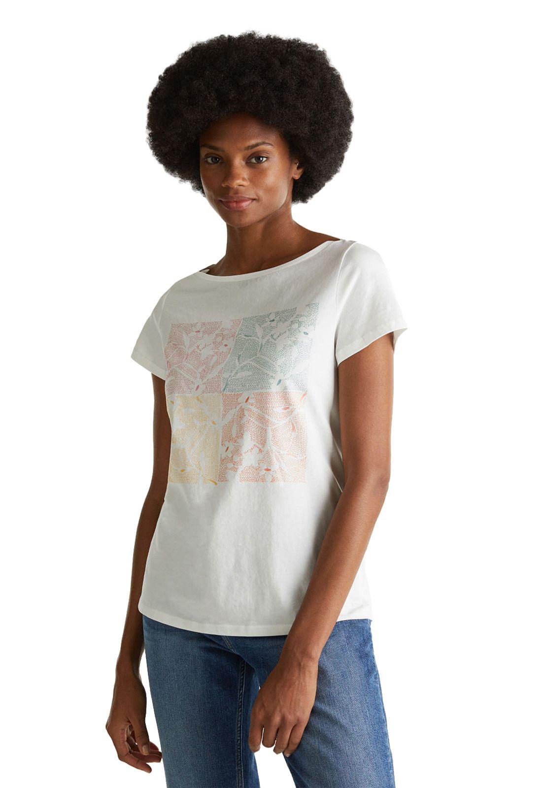 Polera estampado colorido-4