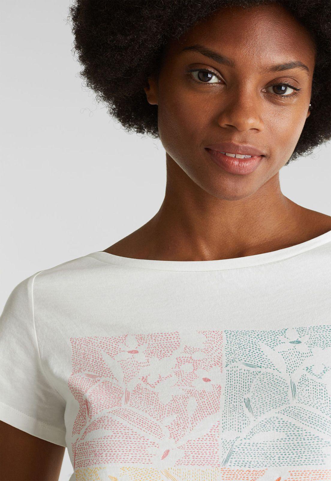 Polera estampado colorido-6