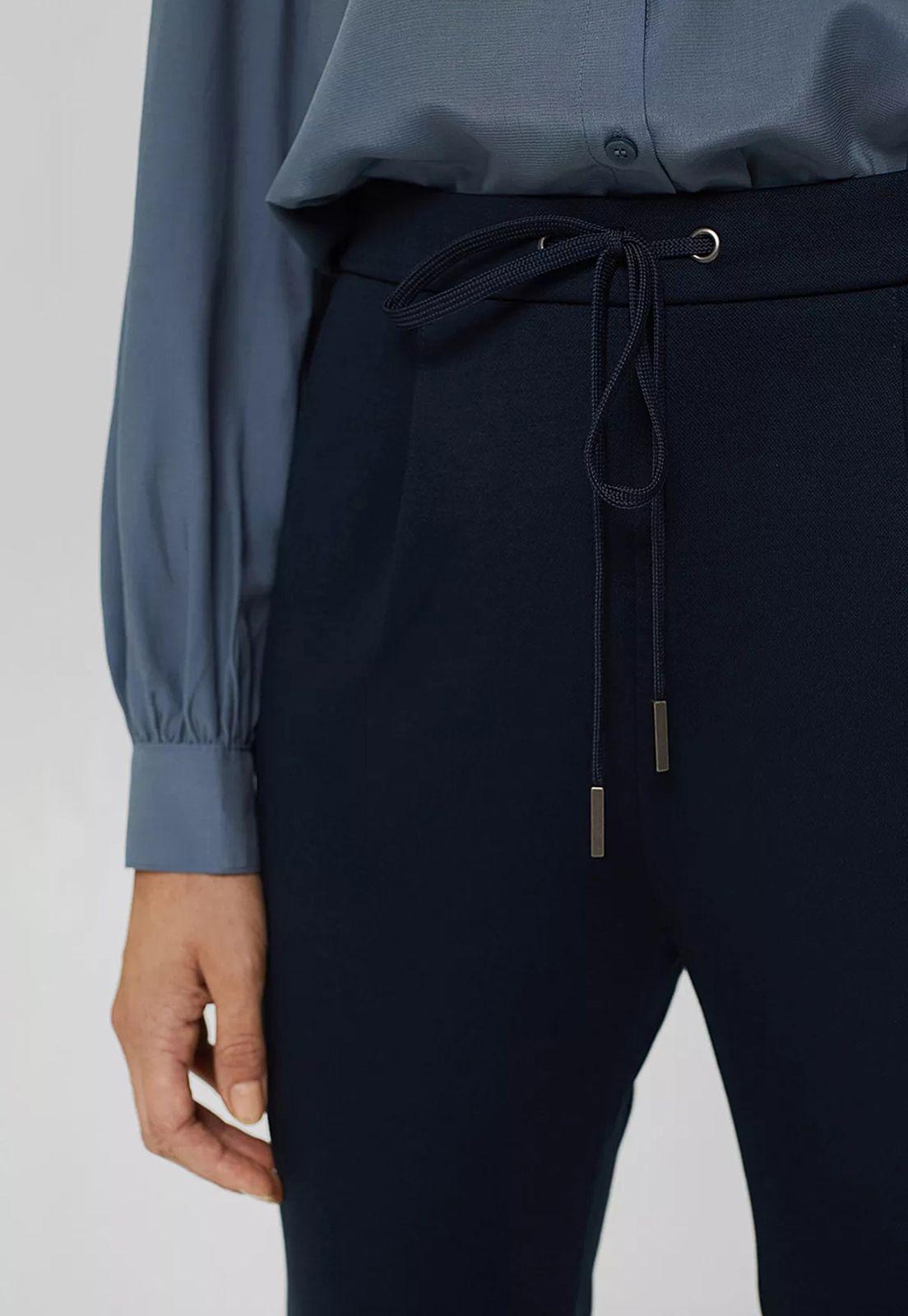 Pantalon Mujer Jogger Esprit Azul marino-2